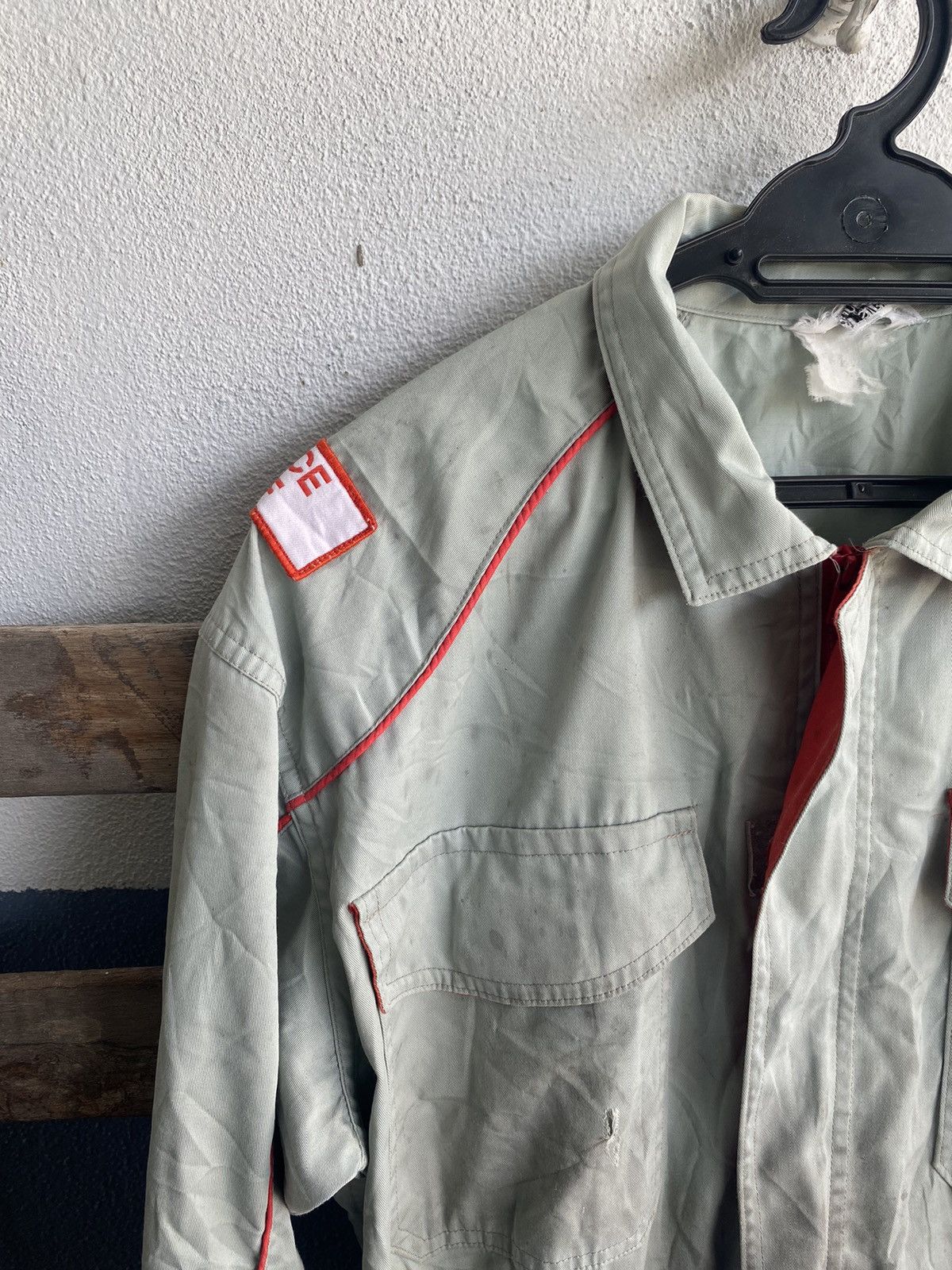 Vintage Vintage Mitsubishi Motors Service Staff Coverall Size US 29 - 4 Thumbnail