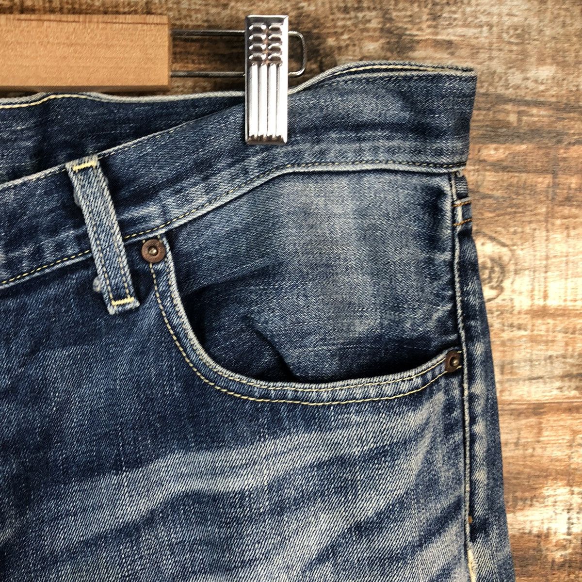 Levi's DL Levis 502 selvedge Blue Denim Pants #C128 Size US 34 / EU 50 - 8 Thumbnail