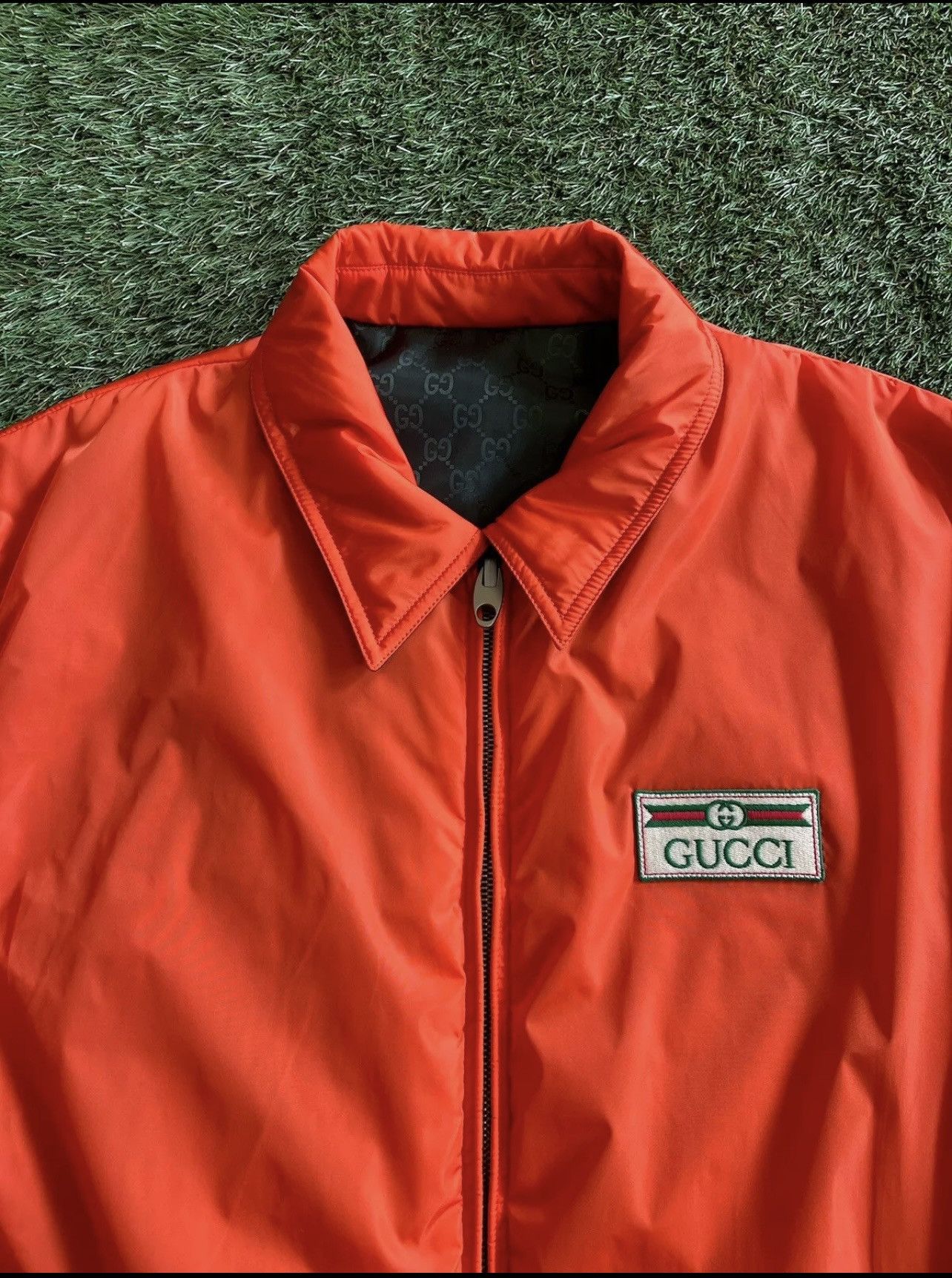 Gucci Size 46 (S) - Gucci Reversible GG Jacquard Bomber Jacket 🔥 Size US S / EU 44-46 / 1 - 11 Thumbnail