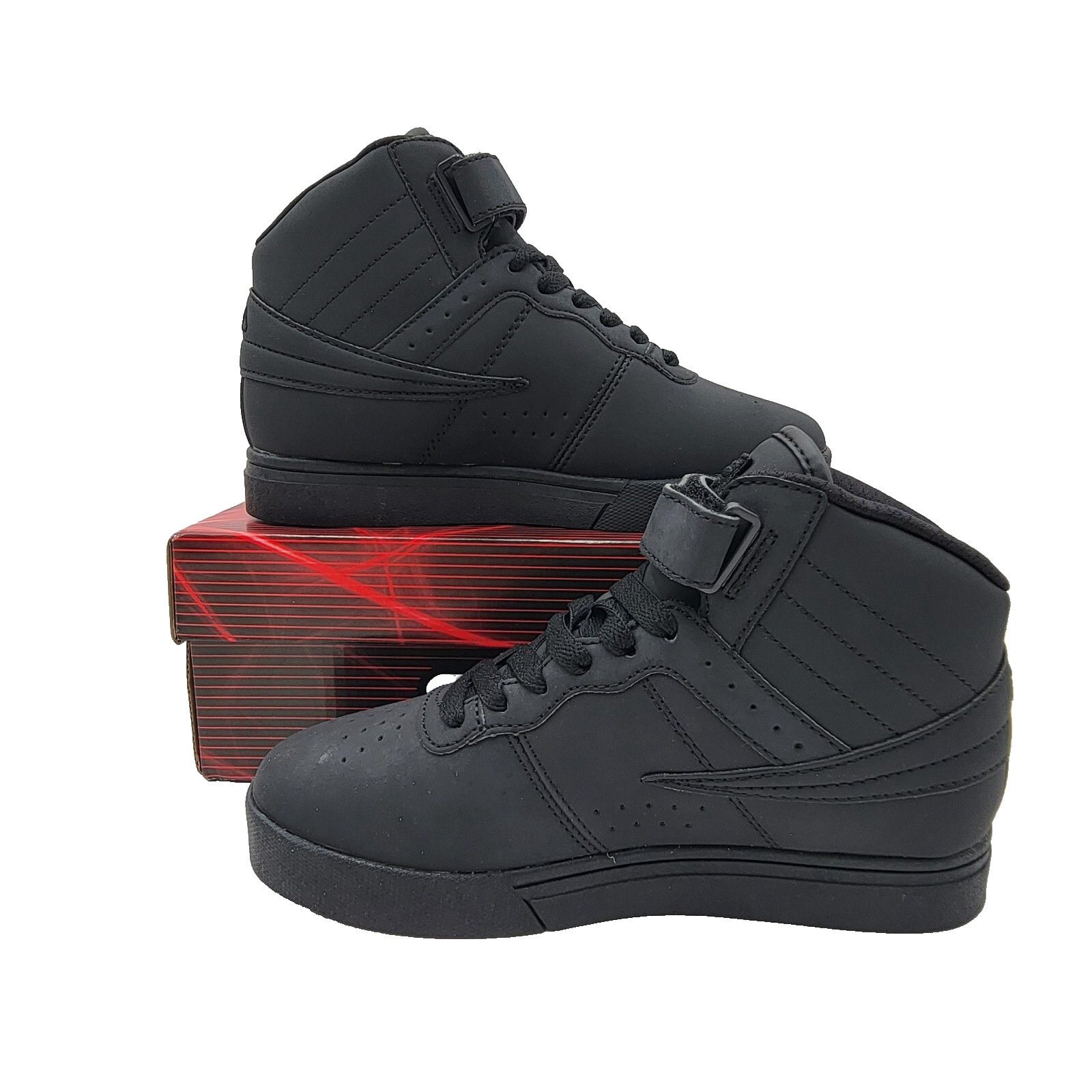 Fila FILA® Vulc 13 Matte Kid's Sz 2.5 Triple Black 3CM00175-001 Size US 4 / IT 34 - 2 Thumbnail