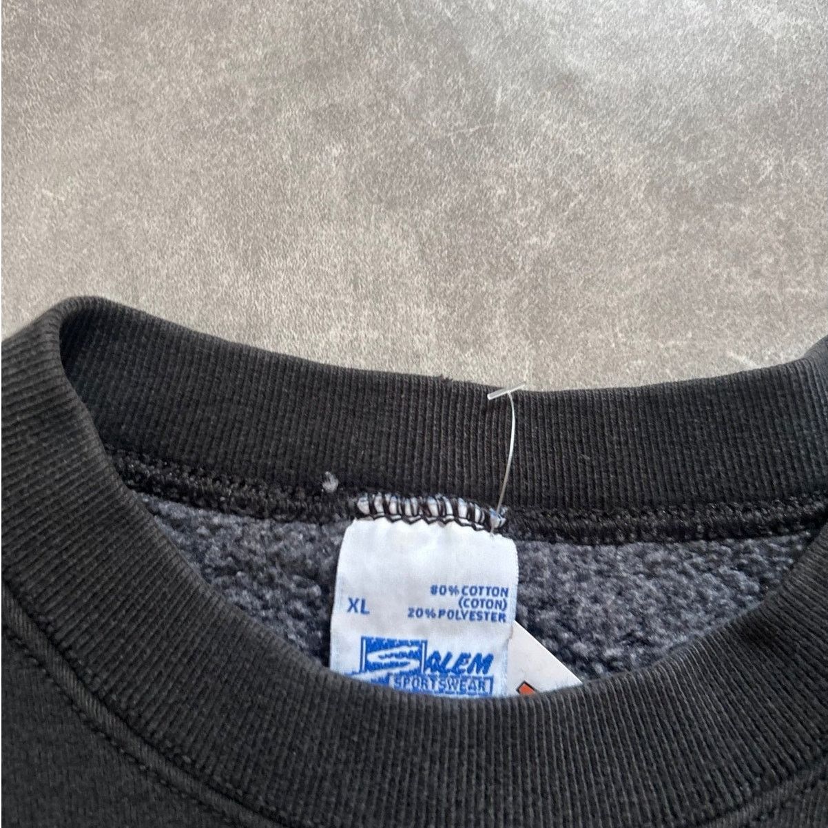 Salem Sportswear 90s Vintage Kansas City Chiefs Arrowhead Black Crewneck -XL Size US XL / EU 56 / 4 - 4 Thumbnail