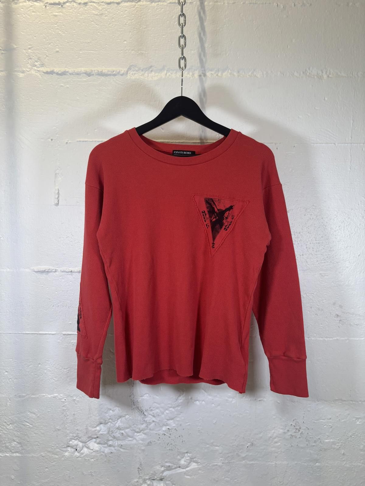 Enfants Riches Deprimes ERD ASSEMBLAGE LONGSLEEVE THERMAL RED Size US S / EU 44-46 / 1 - 1 Thumbnail