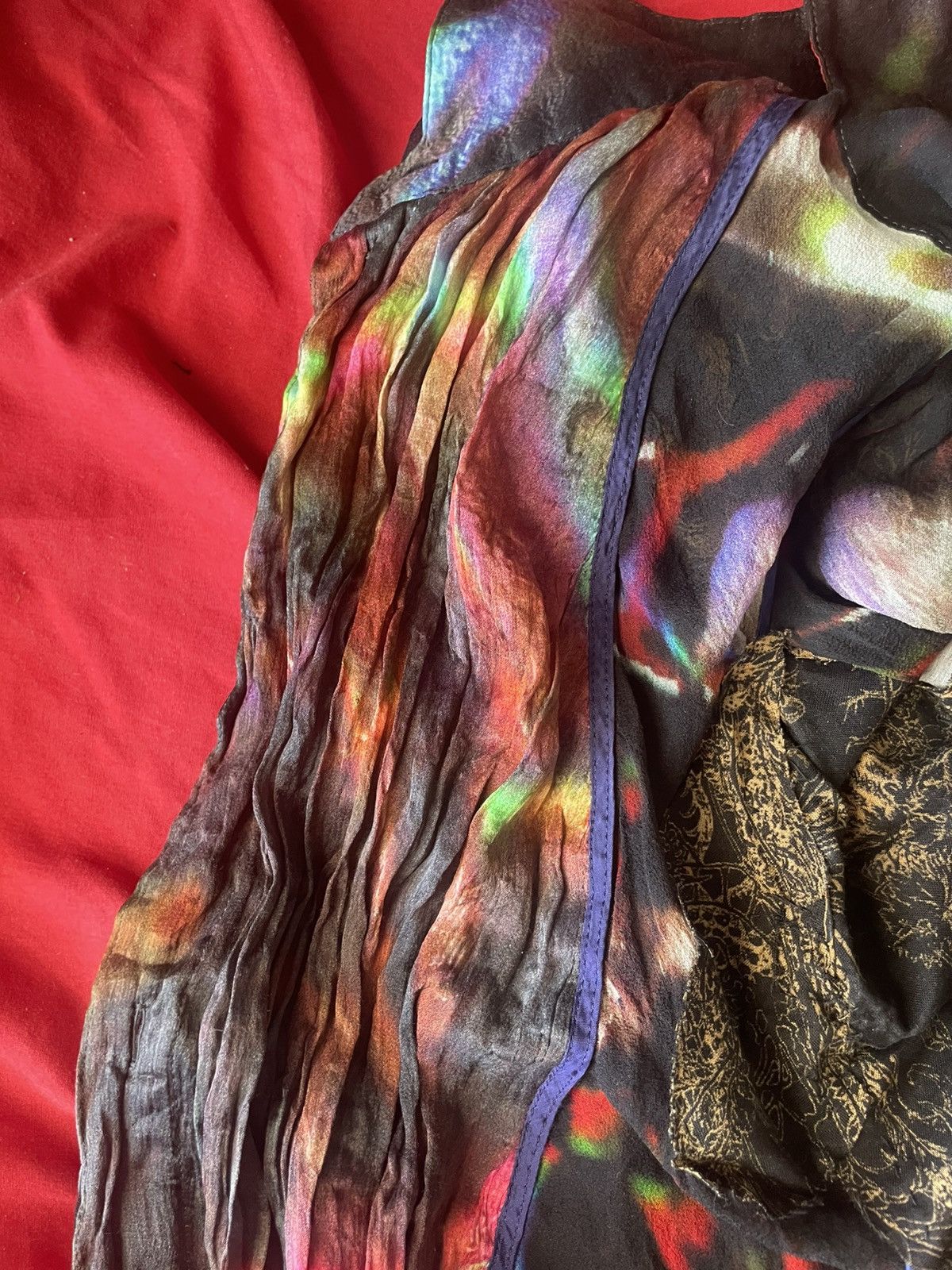 If Six Was Nine If Six Was Nine Psychedelic TXS-4 Silk Button Up Shirt Size US S / EU 44-46 / 1 - 8 Thumbnail