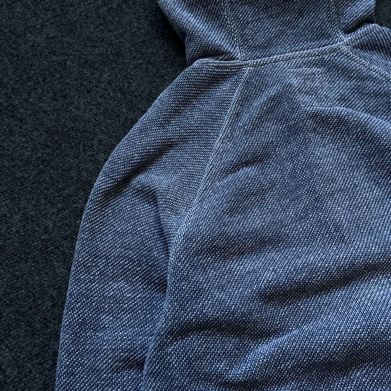 Urban Pipeline VTG Knit Zip Hoodie Piping Hot Size M Dark Blue Y2K 00s USA Size US M / EU 48-50 / 2 - 16 Thumbnail