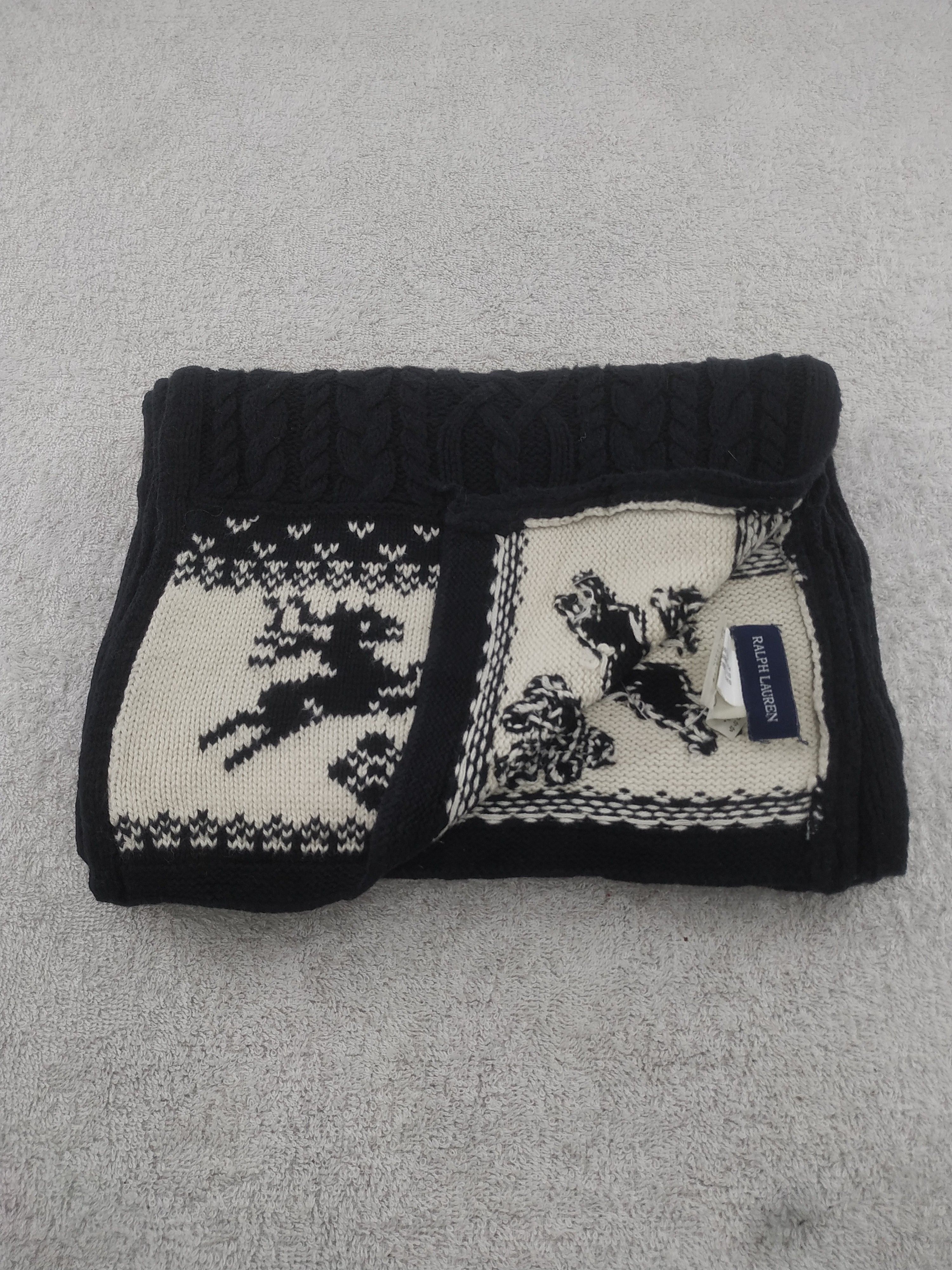 Ralph Lauren Vintage Ralph Lauren Scarf/Muffler/Neckwear MF152 Size ONE SIZE - 4 Thumbnail