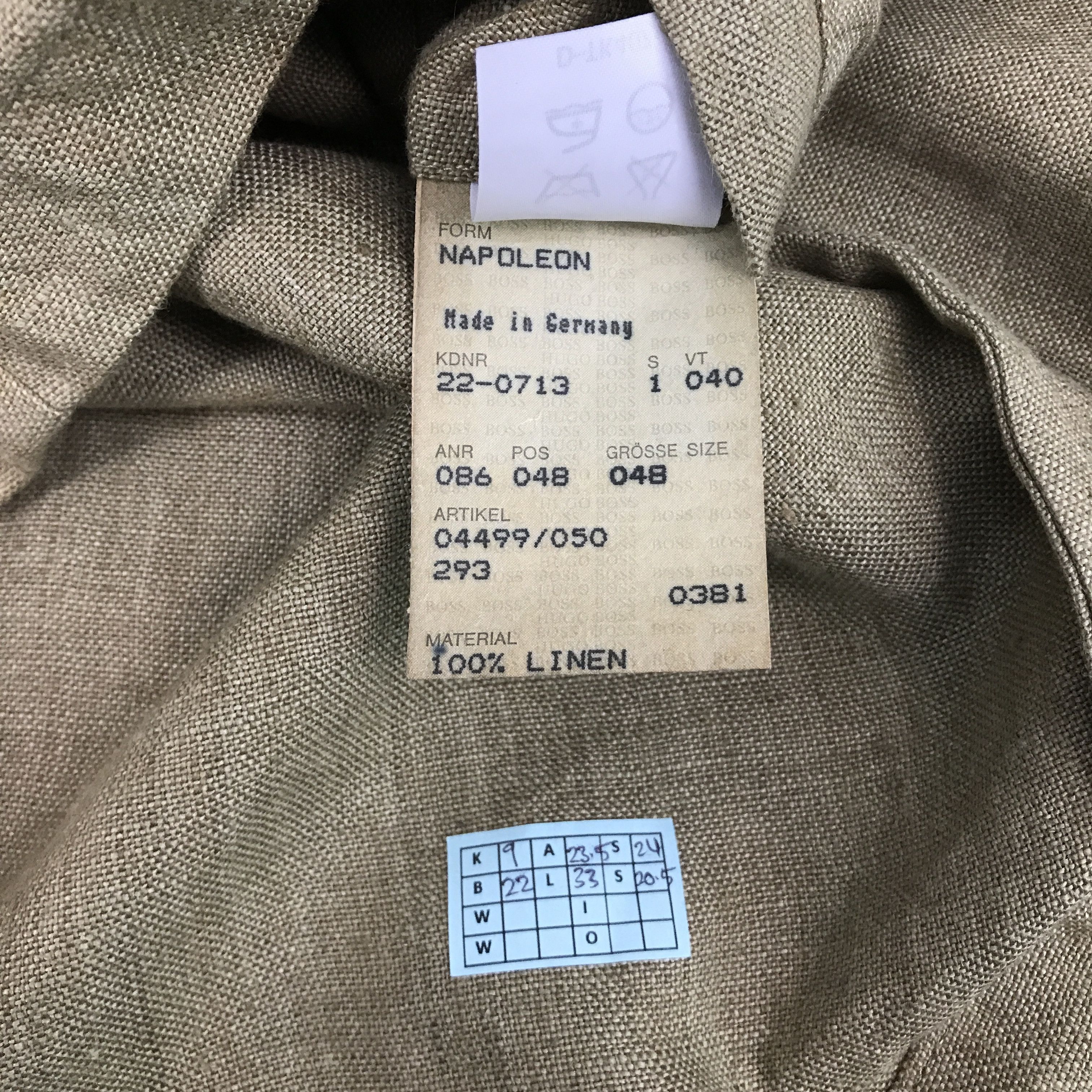 Hugo Boss HUGO BOSS BROWN BUTTON BLAZER COAT JACKET Size US L / EU 52-54 / 3 - 12 Thumbnail