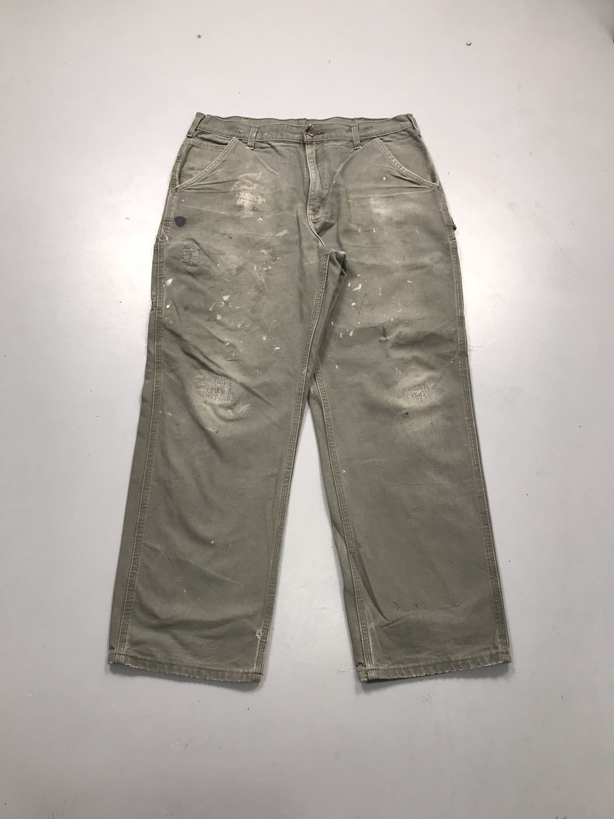 Carhartt Vintage Carhartt B11 MOS carpenter workwear Size US 36 / EU 52 - 1 Thumbnail