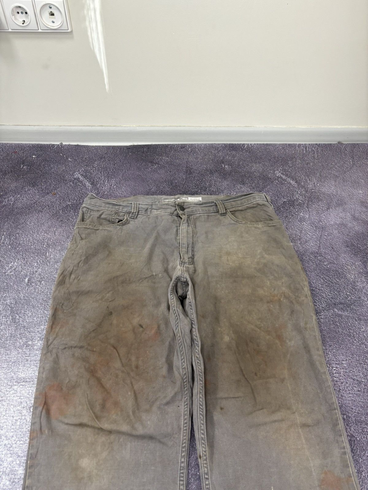 Carhartt Vintage Carhartt Y2K Distressed USA Work Hype Pants Jeans Size US 38 / EU 54 - 12 Thumbnail