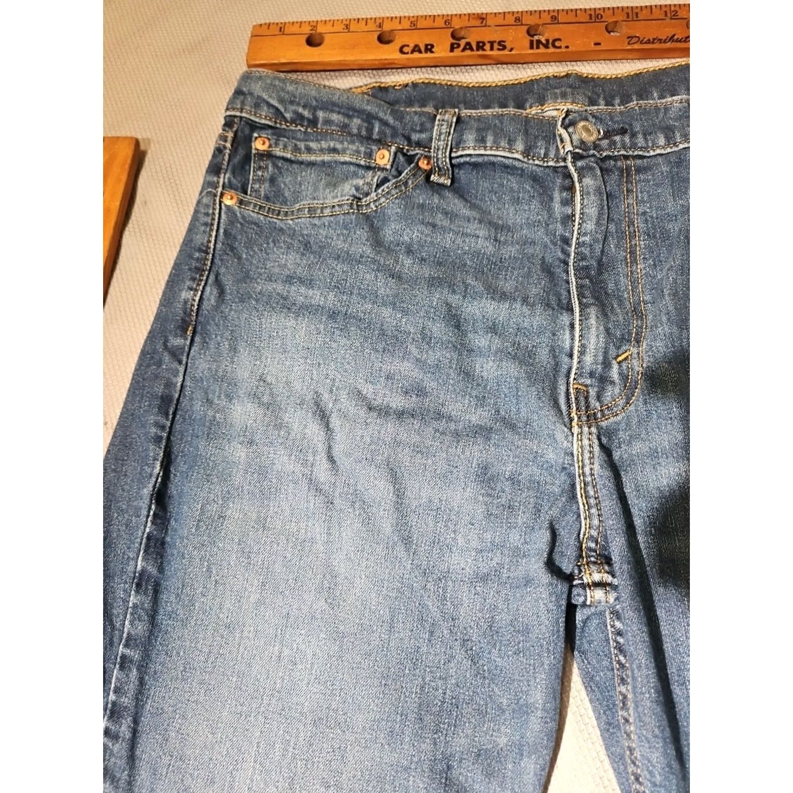 Levi's Levi'S Jeans Mens 38x30 Blue 511 Slim Fit Straight Pants Casual Denim Western - Pre-owned - Excellent Condition - Measurements Included Size US 38 / EU 54 - 3 Thumbnail