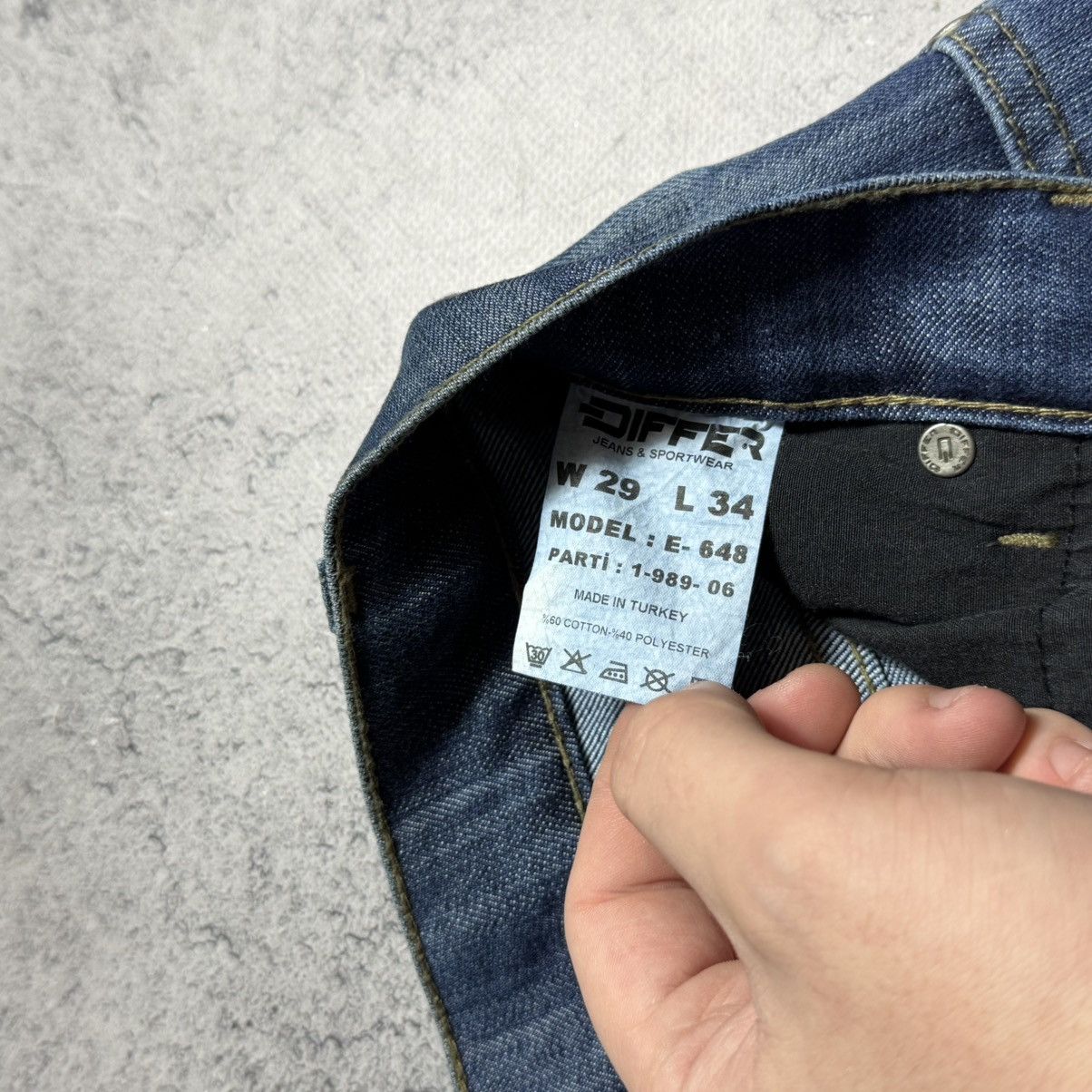 Vintage Archive Multi-pocket Faded Cargo Jeans Pants Size US 29 - 6 Thumbnail