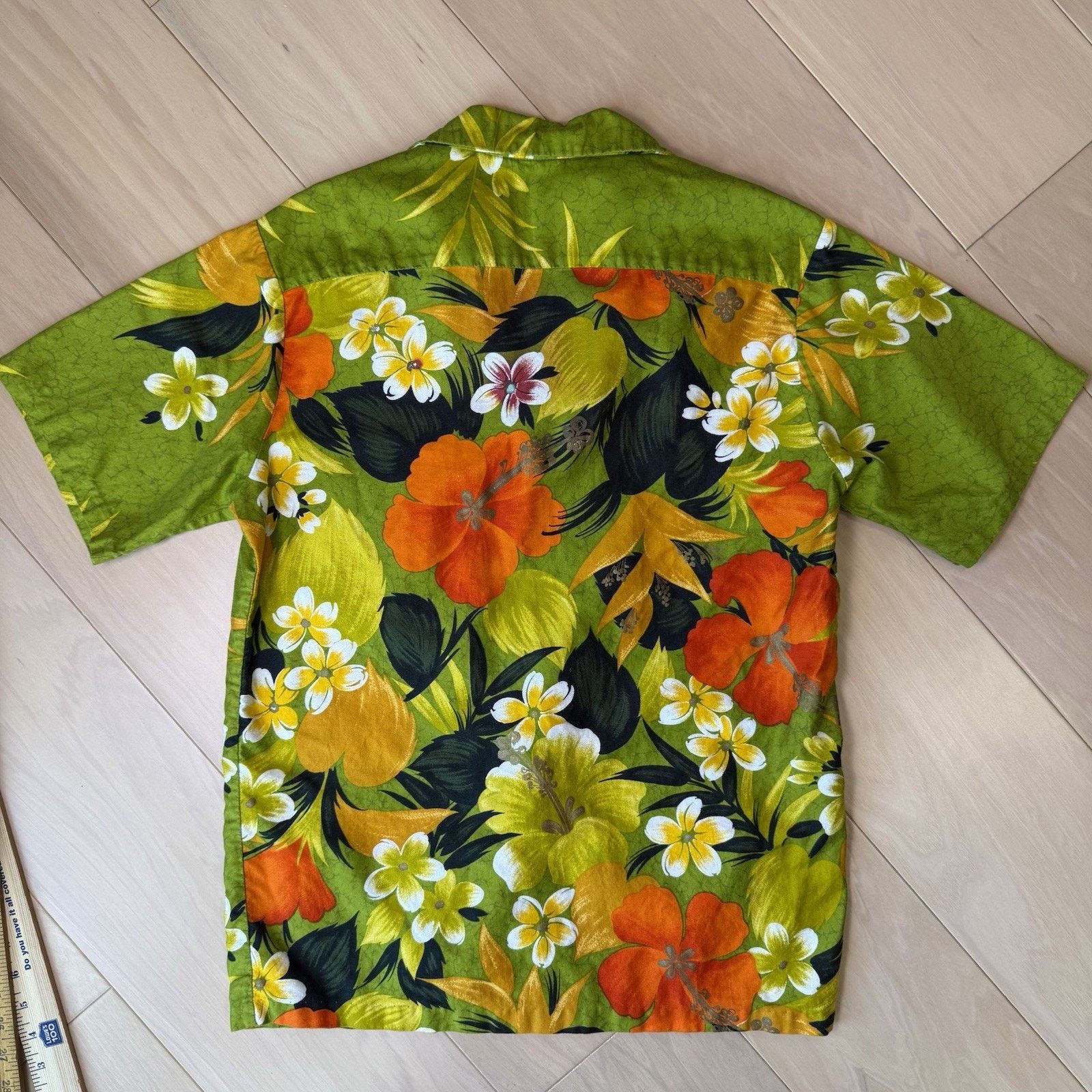 Vintage Vintage Sears Hawaii Shirt Medium Green 60s Short Sleeve Art Size US M / EU 48-50 / 2 - 7 Thumbnail