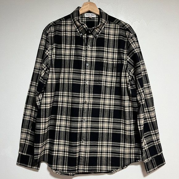 Alex Mill Alex Mill Wash & Go Plaid Flannel Shirt - Large Size US L / EU 52-54 / 3 - 2 Thumbnail