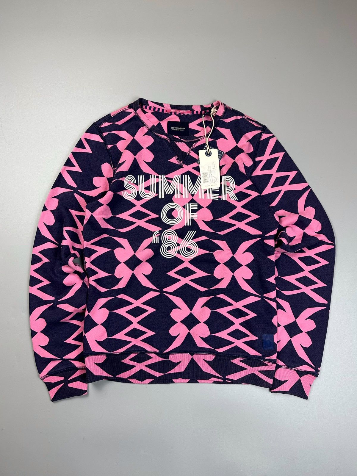 Scotch & Soda Scotch&soda unisex monogram Sweatshirt Size M / US 6-8 / IT 42-44 - 1 Thumbnail