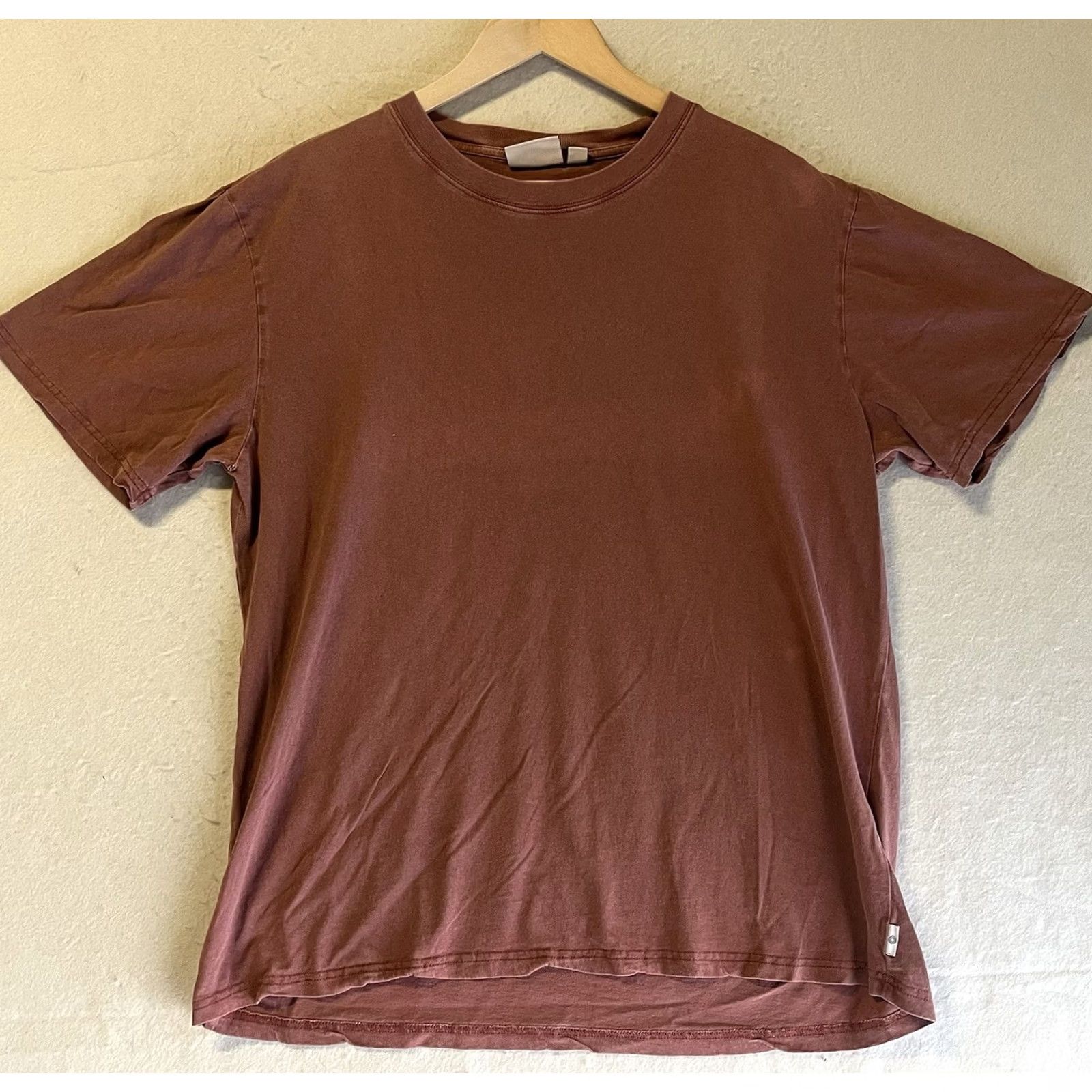 Rhythm Rhythm Rust Crew Neck Short Sleeve T-Shirt Men L Color Rust See All Pics Flaws Size US L / EU 52-54 / 3 - 2 Thumbnail
