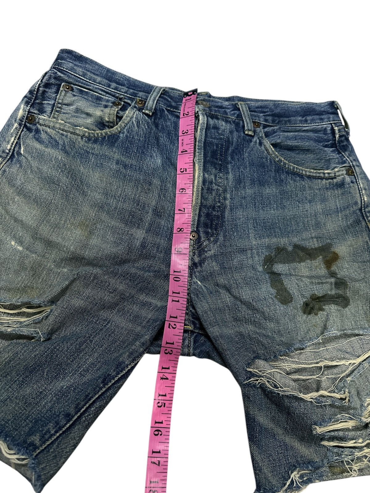 Levi's Distress Vintage Levis 702 Big E Buckle Back . Size US 32 / EU 48 - 6 Thumbnail