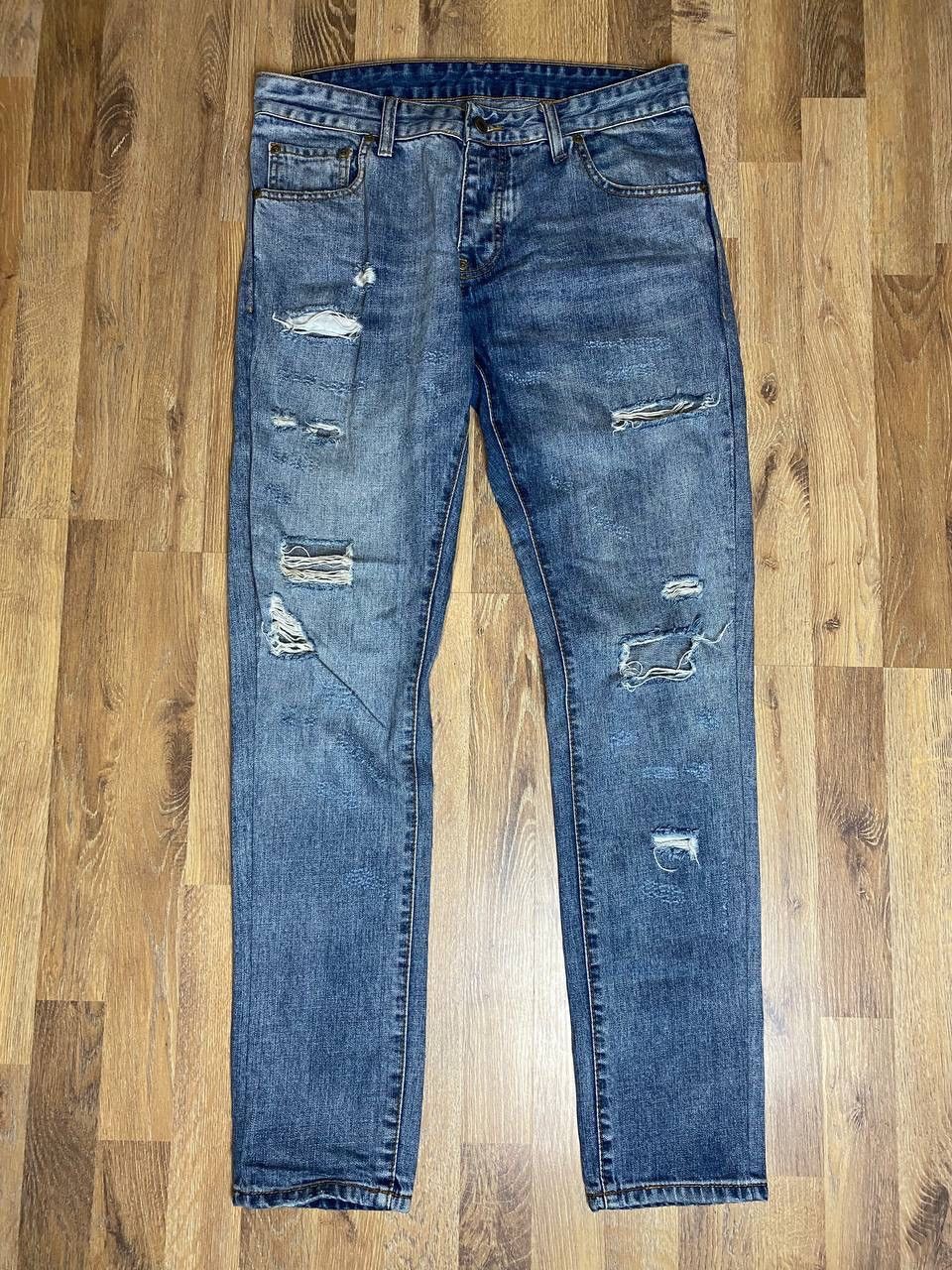 Dolce & Gabbana × Vintage Rare Vintage Luxury Jeans Dolce & Gabbana Avant-Garde Style Size US 32 / EU 48 - 1 Thumbnail