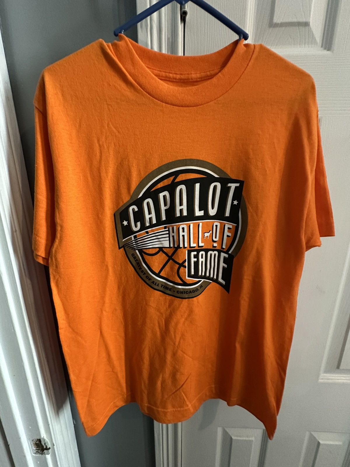 Hall Of Fame Capalot Hall Of Fame Polo G Orange Tee Men's Small BRAND NEW Size US S / EU 44-46 / 1 - 1 Thumbnail