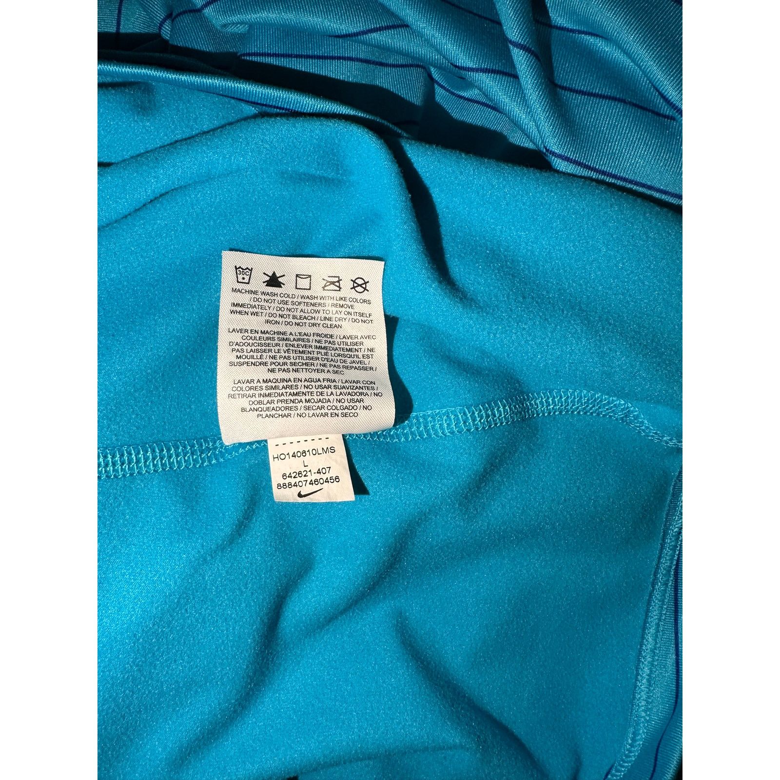 Nike Nike Pro Dri-Fit Half Zip Running Pullover Shirt Size L Size L / US 10 / IT 46 - 8 Thumbnail
