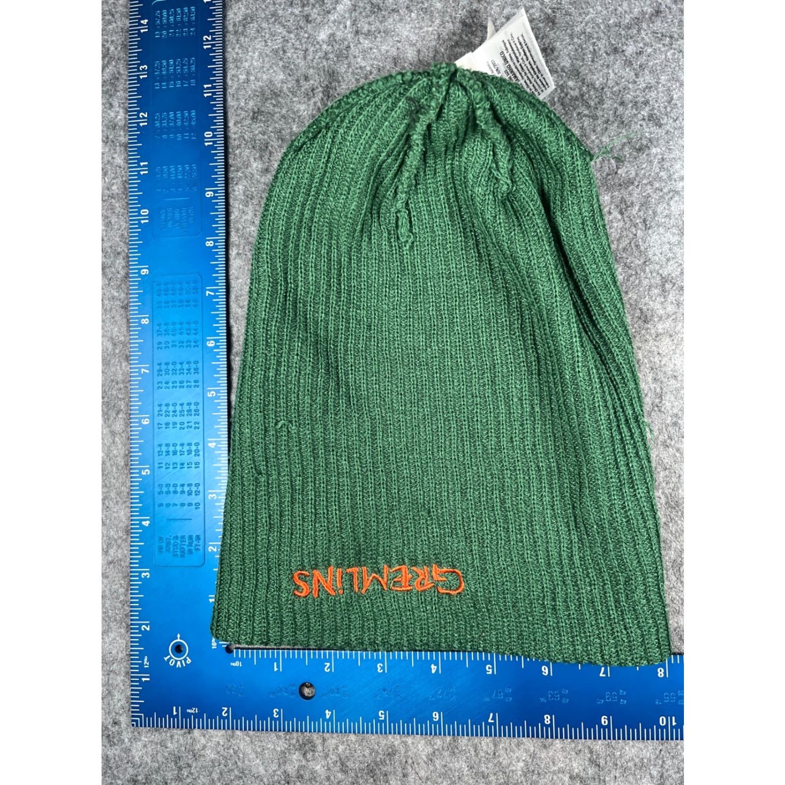 Cotton On Green Gremlins Beanie Toque Adult One Size Knit 100% Polyester Winter Snow Ski Unisex Adults Beanie Mens Womens Boys Girls Cotton On Size ONE SIZE - 5 Thumbnail
