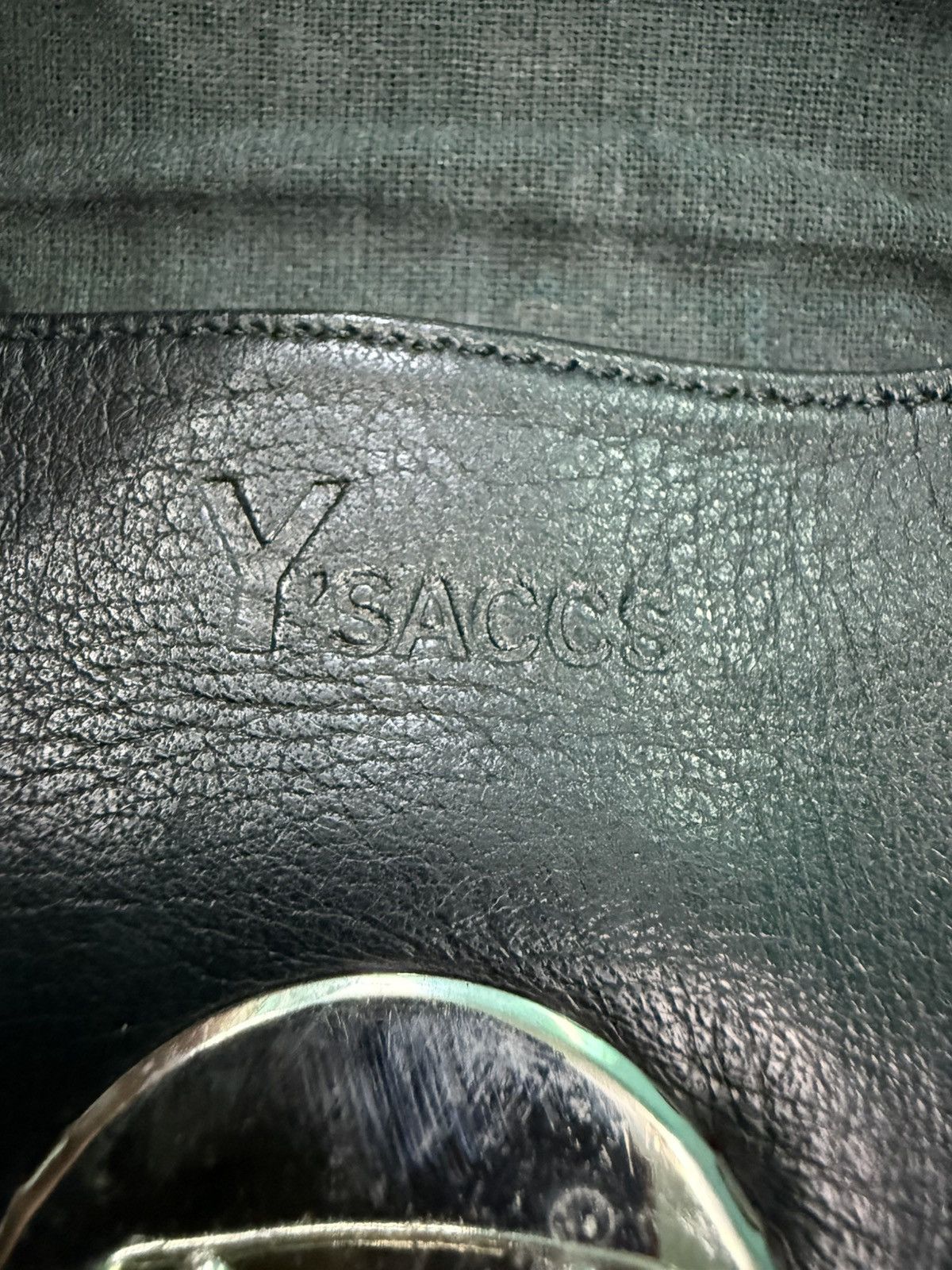 Yohji Yamamoto YSACCS YOHJI YAMAMOTO LEATHER MINI CROSSBODY BAG Size ONE SIZE - 15 Thumbnail