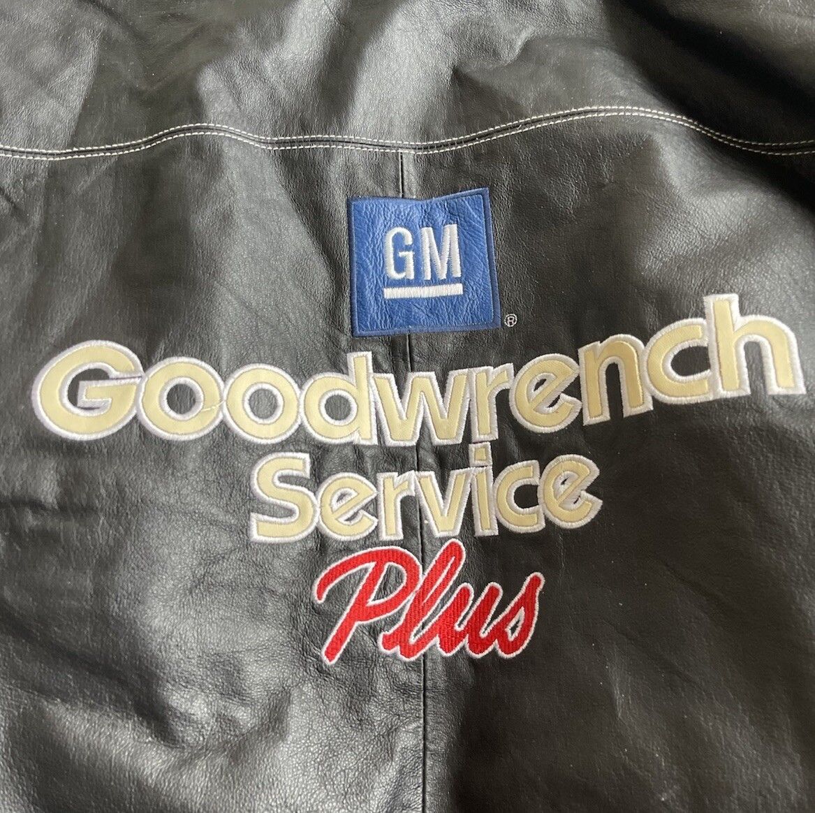 NASCAR × Wilsons Leather Vintage Wilson’s NASCAR Dale Earnhardt Sr. Leather Jacket 2X Size US XXL / EU 58 / 5 - 11 Thumbnail