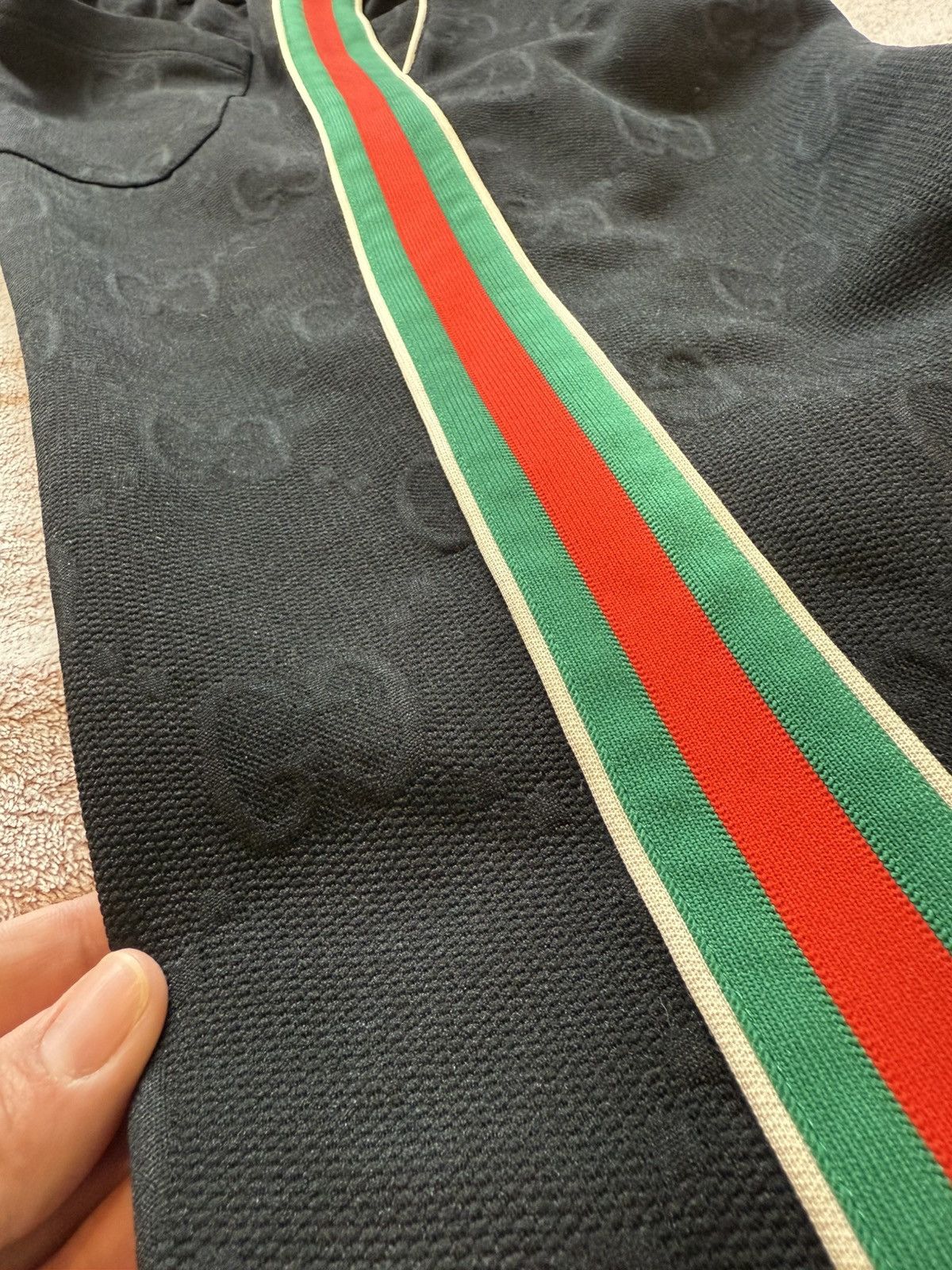 Gucci GUCCI Jersey Jacquard Jogging Pants Rozmiar S Size US 36 / EU 52 - 8 Thumbnail
