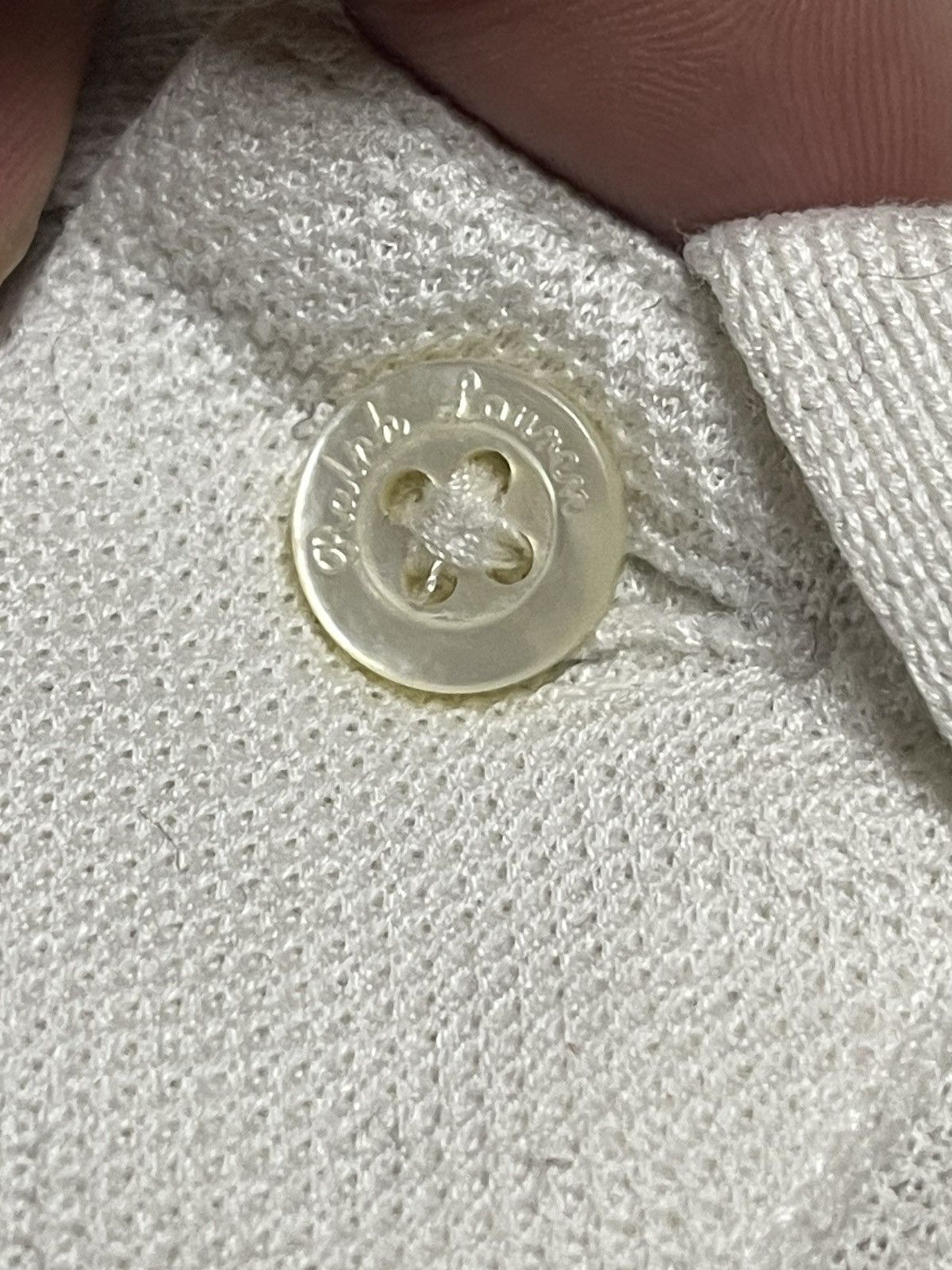 Ralph Lauren Purple Label Ralph Lauren Purple Label White Gold Polo Size US XS / EU 42 / 0 - 11 Thumbnail