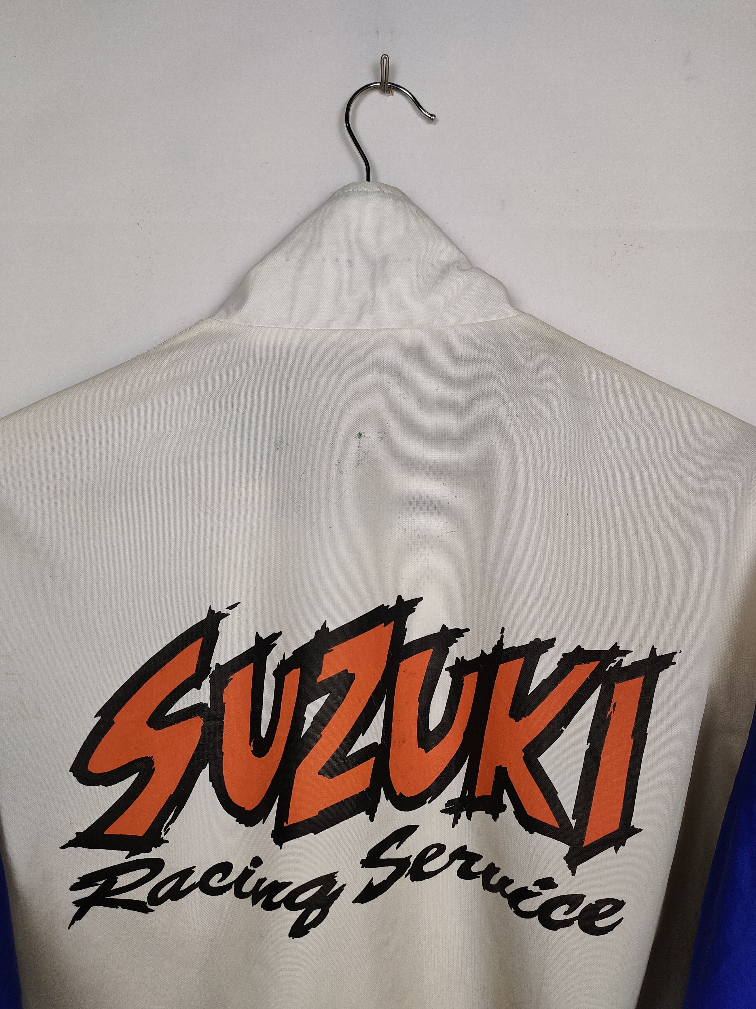 Japanese Brand Vintage Suzuki Racing Services Jacket Size US L / EU 52-54 / 3 - 2 Thumbnail
