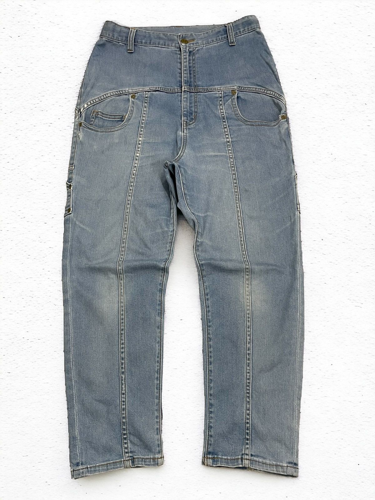Issey Miyake × mercibeaucoup Mercibeacoup Drop Crotch Pants by Issey Miyake (AD25) Size US 28 / EU 44 - 1 Thumbnail