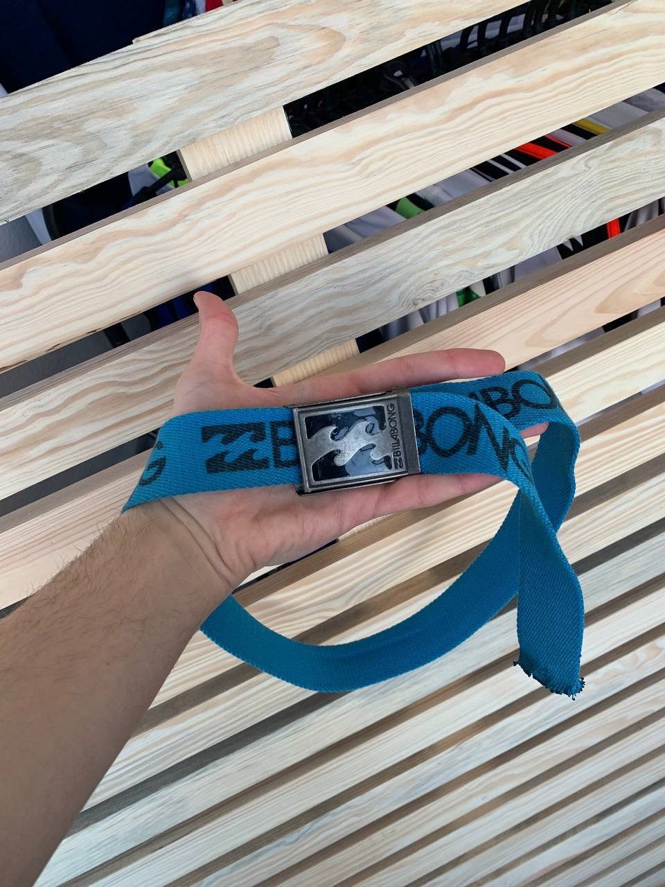 Billabong × Vintage Vintage Belt Billabong Archival Blue Y2k Style Size ONE SIZE - 7 Thumbnail