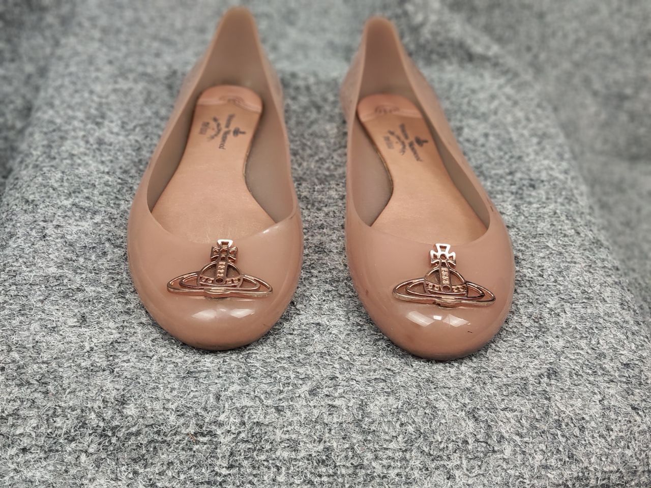 Vivienne Westwood Vivienne Westwood Anglomania Melissa Flats Logo Shoes Size US 6 / IT 36 - 5 Thumbnail