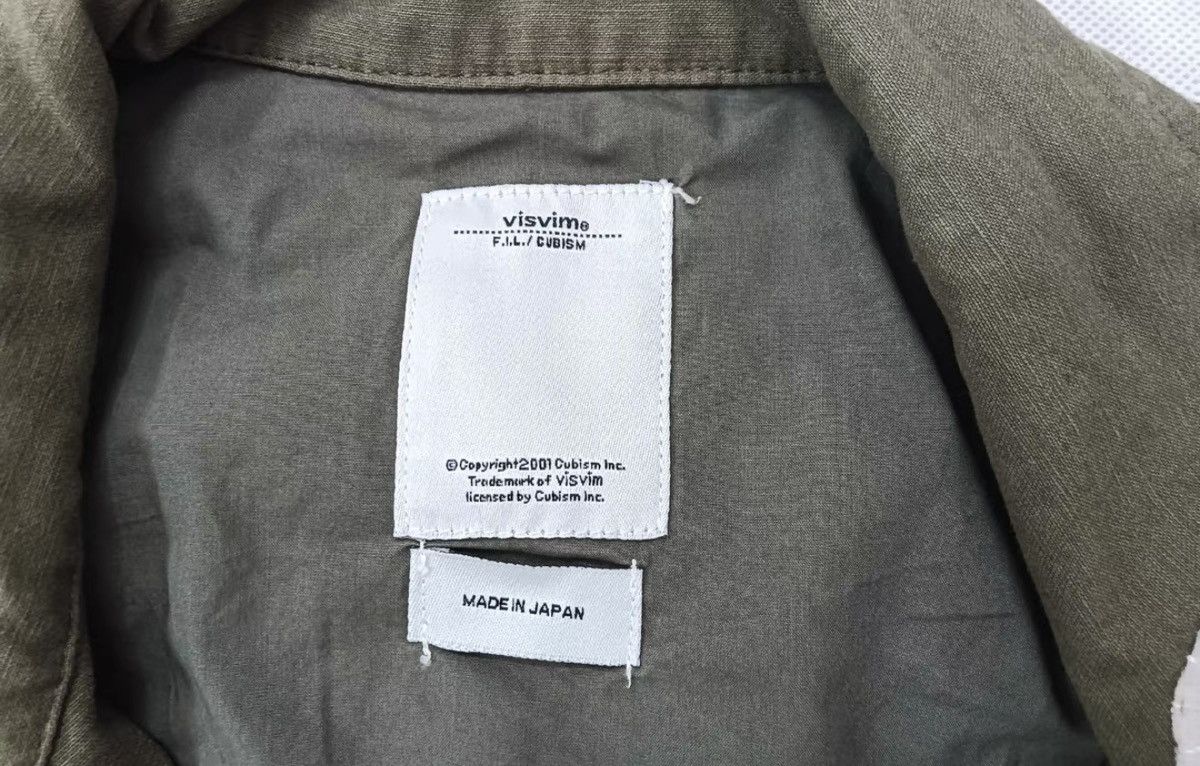 Visvim VISVIM ACHSE JKT PATCHES (DMGD CHINO), Appliqué Jacket Size US S / EU 44-46 / 1 - 6 Thumbnail