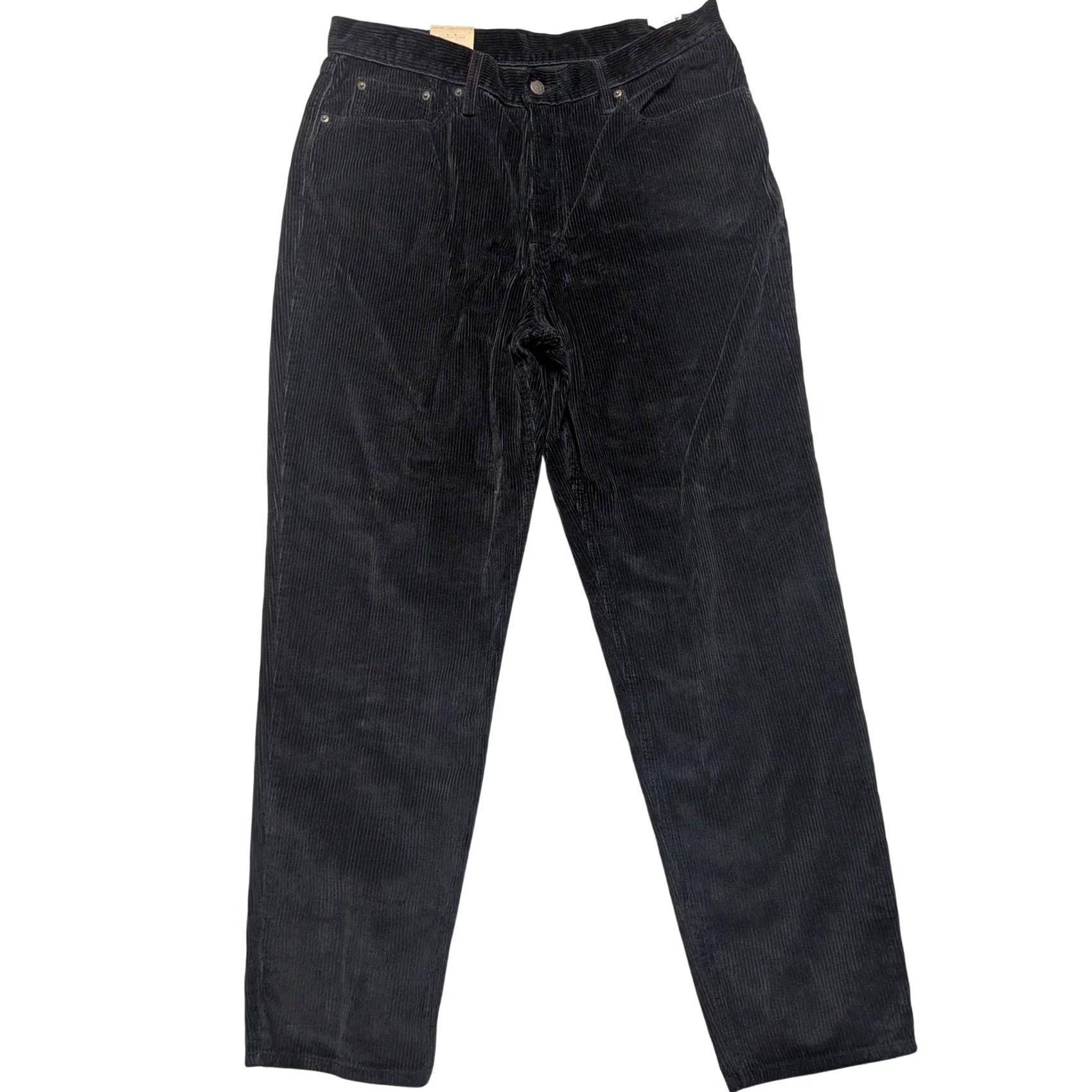 Levi's Levi's High-Waisted Mom Jeans Black Corduroy 33x30 Women 5-Pocket Vintage Style NWT Fall Winter Size 24" / US 00 / IT 34 - 4 Thumbnail