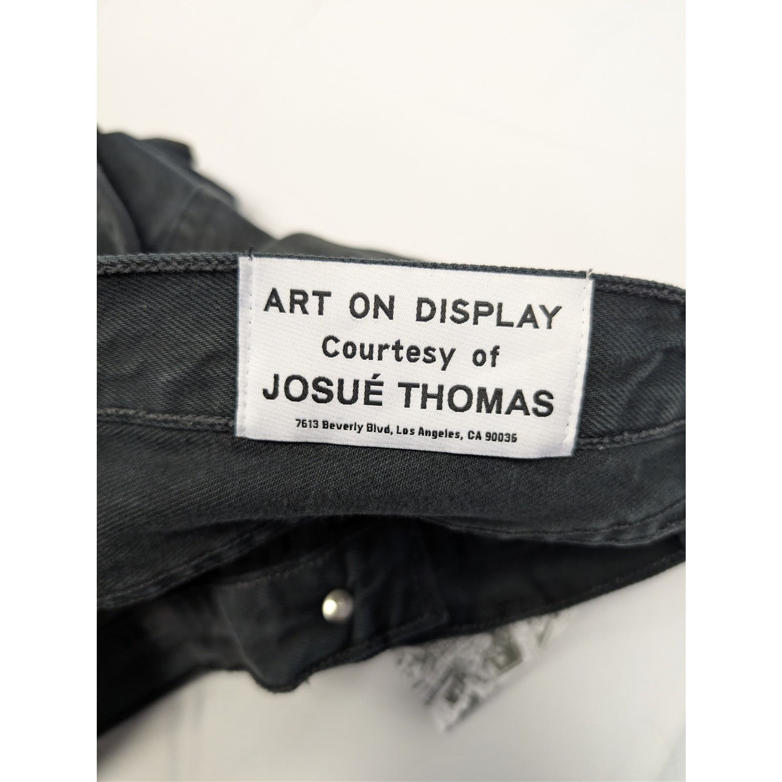 Gallery Dept. o1rshd1 Studded LA Flare Jeans in Black 32 x 34 Size US 32 / EU 48 - 20 Thumbnail