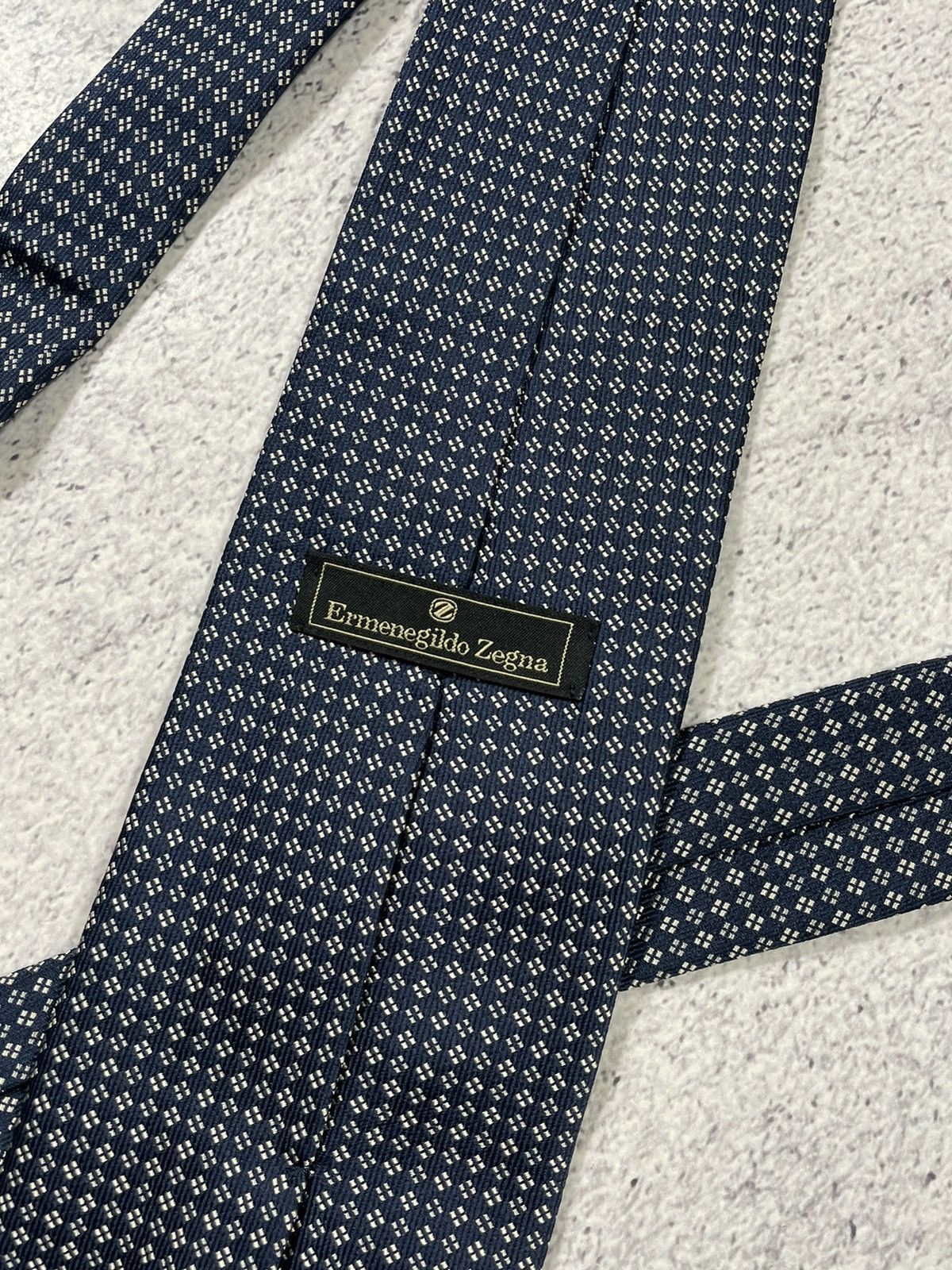 Ermenegildo Zegna × Vintage Vintage Ermenegildo Zegna Silk Tie Size ONE SIZE - 8 Thumbnail