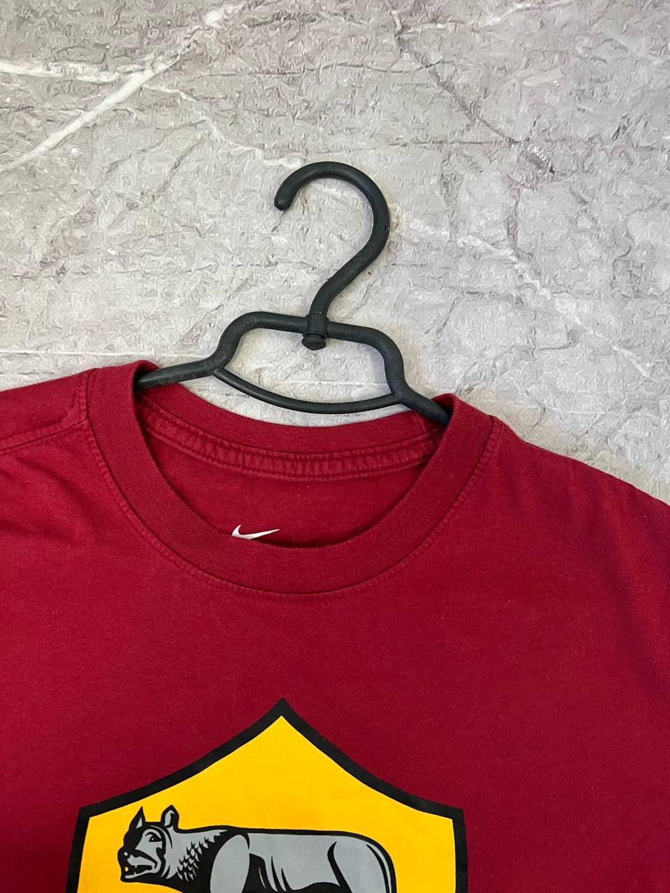 Nike AS Roma 2020/2021 Cotton Nike Maglia T shirt Football Red M Size US M / EU 48-50 / 2 - 12 Thumbnail