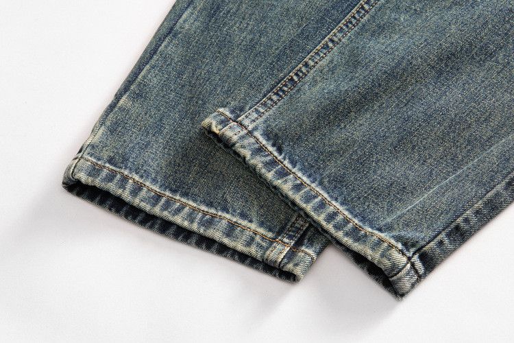 Japanese Brand × Jean Men's gradient distressed casual washed jeans Size US 32 / EU 48 - 5 Thumbnail