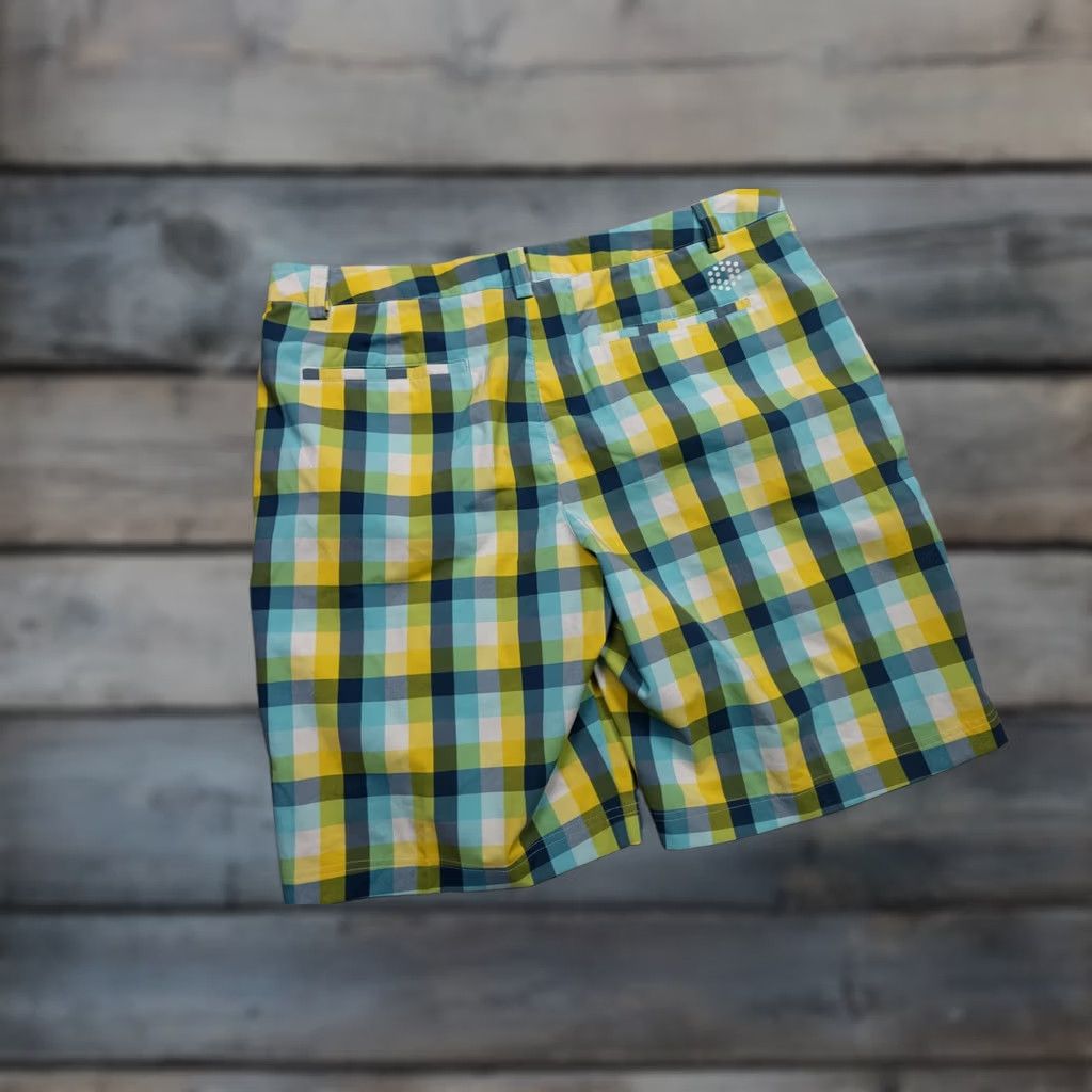 Puma Puma Shorts Mens 38 Plaid Cotton Chino Golf 11 Inseam Performance Stretch Size US 38 / EU 54 - 1 Thumbnail