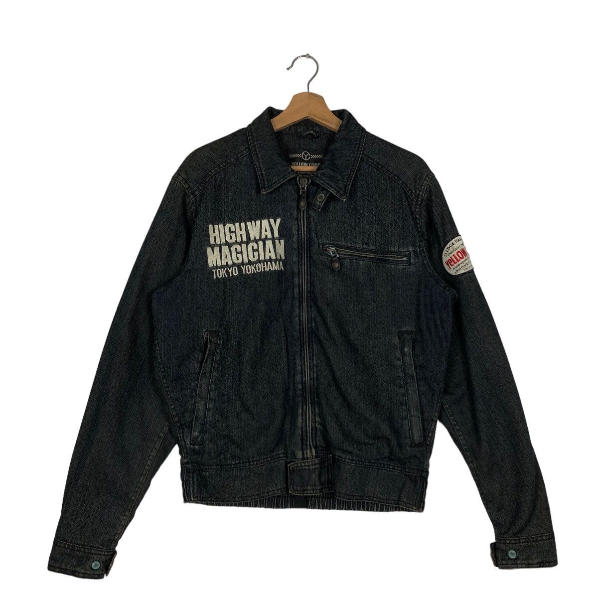 🔥Vintage Jacket Yellow Corn Sledge Hammer Highway The 3RD