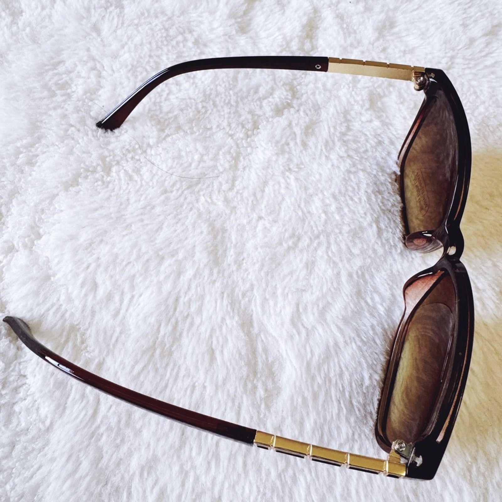 Other Joanne Clear Brown Square Sunglasses Size ONE SIZE - 6 Thumbnail
