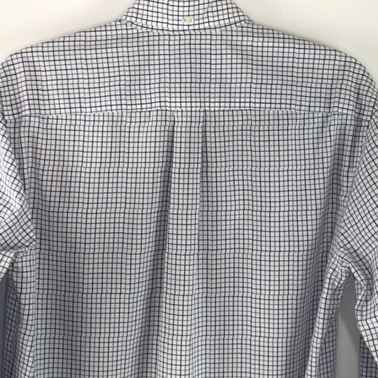 Brooks Brothers Brooks Brothers Mens Dress Shirt Button-Down Checkered Pocket Long Sleeve Blue White M Size 40R - 7 Thumbnail