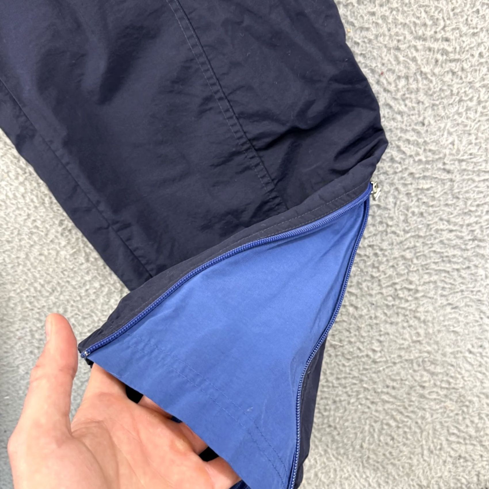 Polo Ralph Lauren VINTAGE Polo Ralph Lauren Pants Mens 2XL Blue Windbreaker Baggy Jogger Y2K Polo Ralph Lauren Track Pants 90s Hip Hop Sports Mens Size US XXL / EU 58 / 5 - 5 Thumbnail