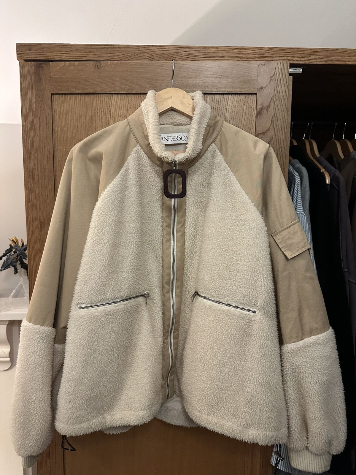 JW Anderson JW Anderson Rembrandt Fleece Track Jacket Size US M / EU 48-50 / 2 - 1 Thumbnail