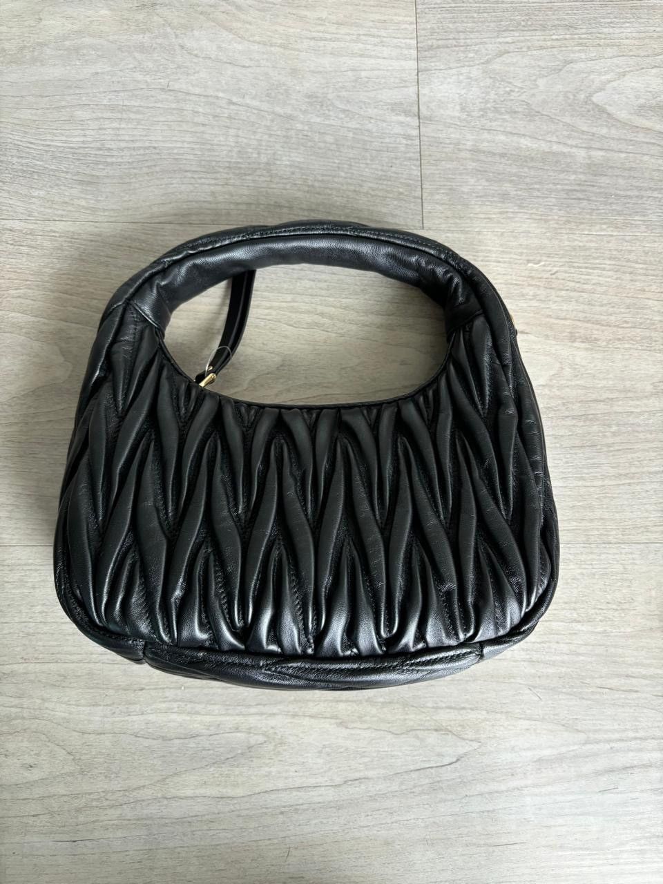 Miu Miu Miu Miu Small Wander matelassé nappa leather hobo bag Size ONE SIZE - 3 Thumbnail