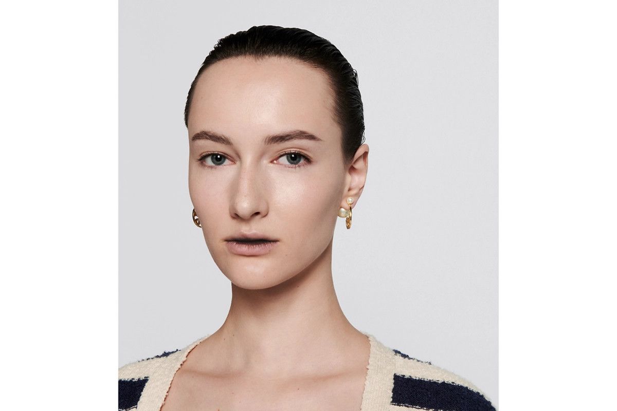 Dior o1bcso1str0126 Size:OS/Tribales Earrings in Golden/White Size ONE SIZE - 5 Thumbnail