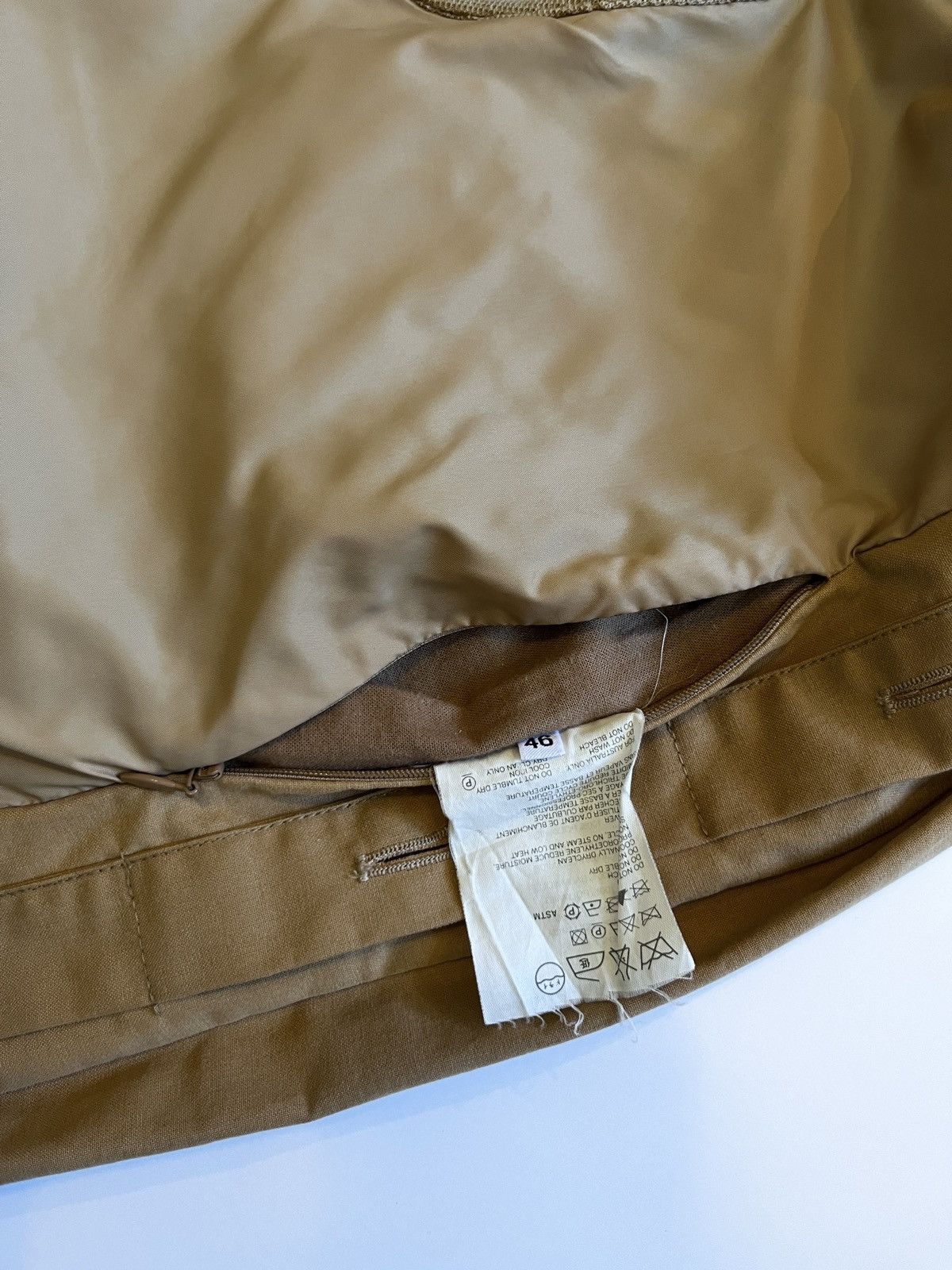 Helmut Lang AW04 Helmut Lang knit hood double-layer bomber/parka jacket Size US L / EU 52-54 / 3 - 15 Thumbnail