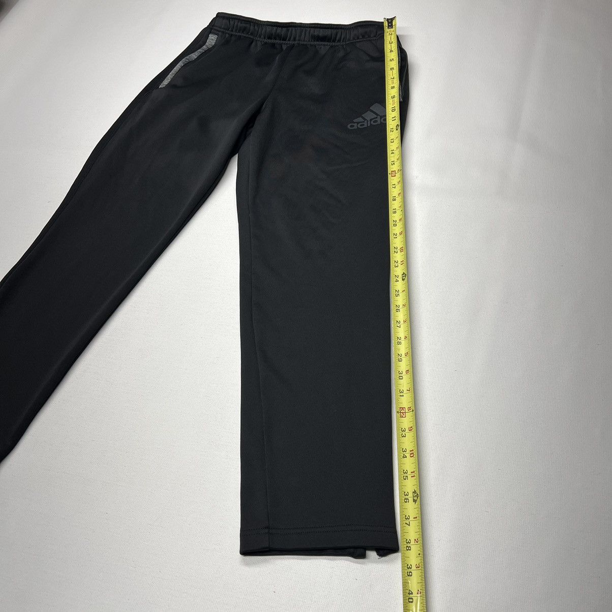 Adidas Adidas Sweat Pants Black Climawarm Fleece Lined Zip Ankle Size US 32 / EU 48 - 17 Thumbnail