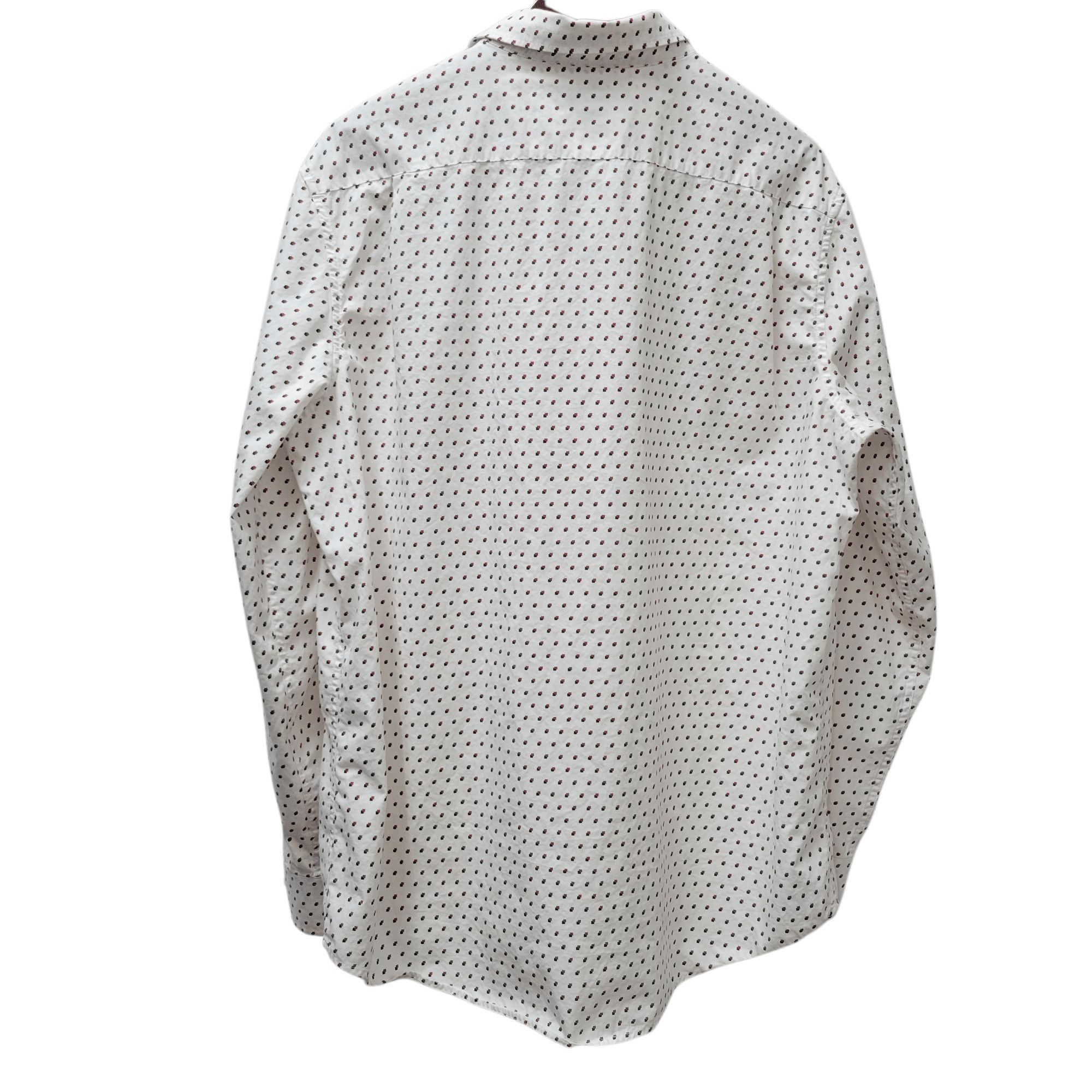 Michael Kors Michael Kors Classic Fit Polka-dot Shirt Men's Size Large Size US L / EU 52-54 / 3 - 4 Thumbnail