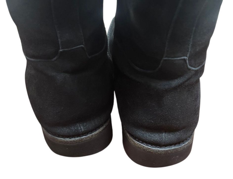 Gravati Gravati Black Suede Knee High Boots Vibram Gumlite Sole 9M Size US 9 / IT 39 - 8 Thumbnail