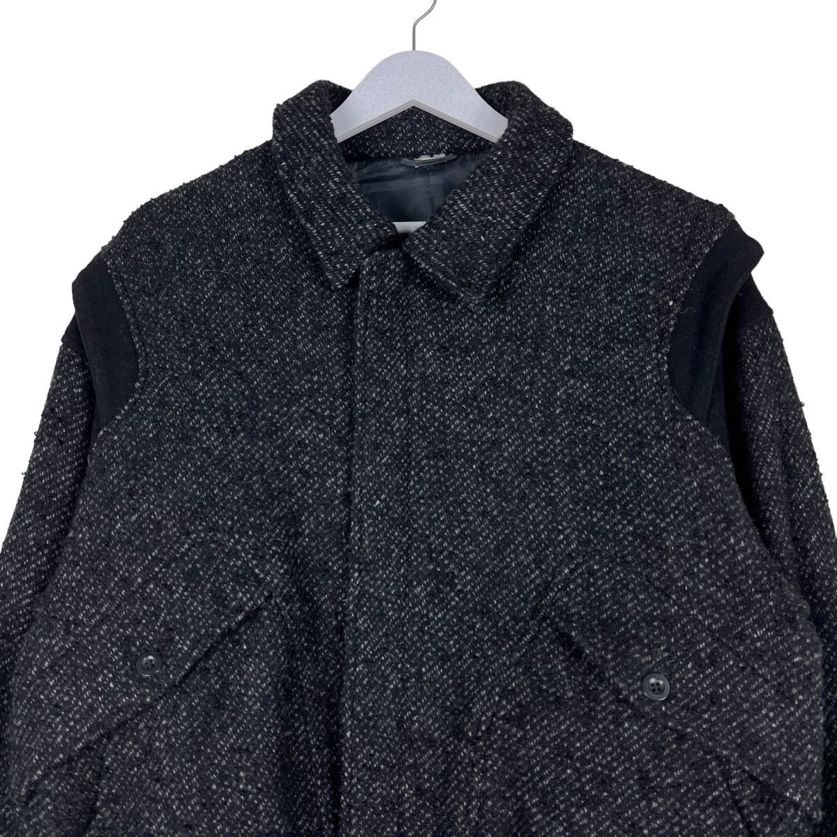 Issey Miyake 🔥 ISSEY MIYAKE DURBAN WOOL BOMBER JACKET Size US M / EU 48-50 / 2 - 3 Thumbnail